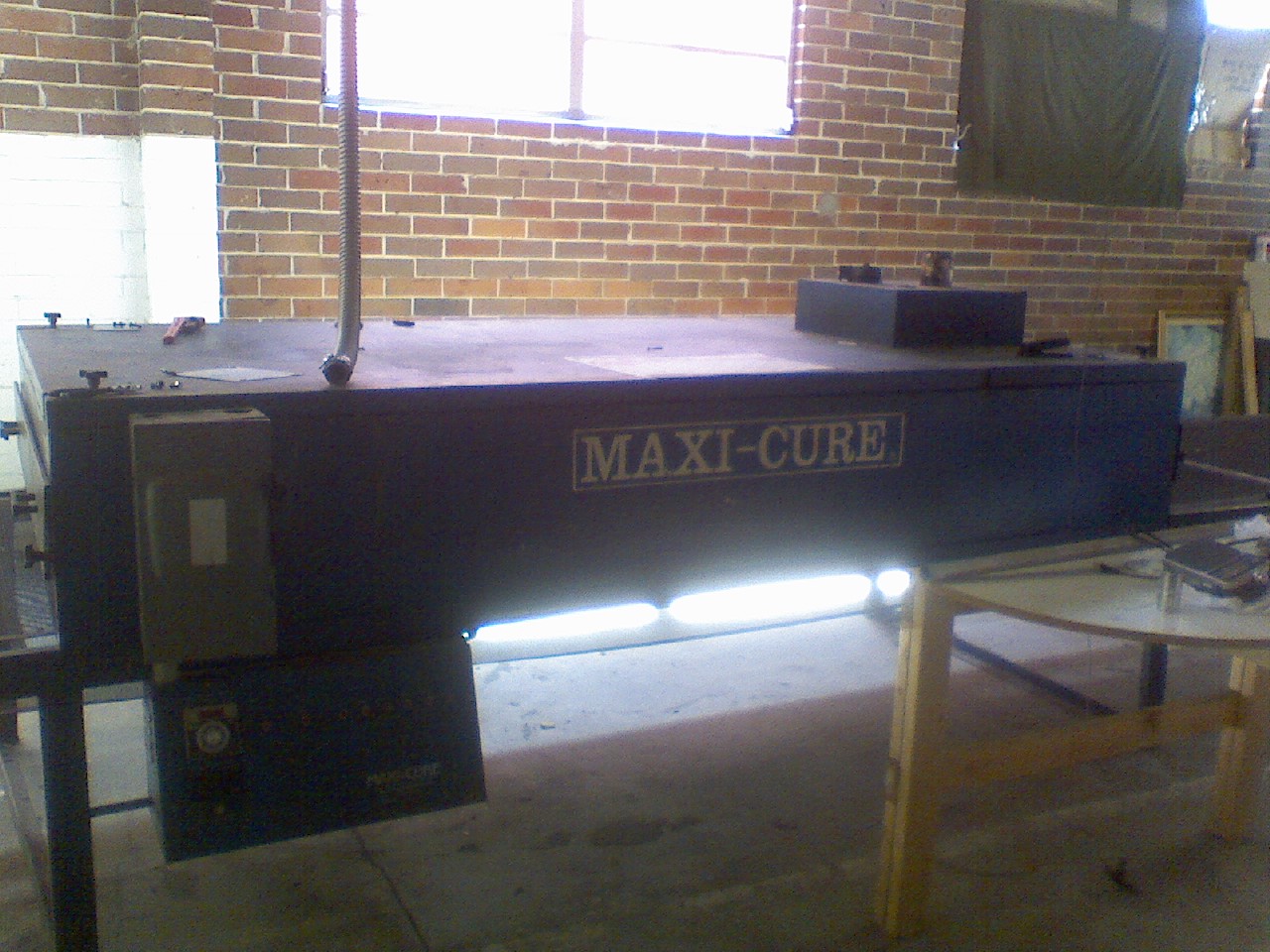 M&R Maxi Cure dryer for sale in Atlanta, GA-side-view.jpg