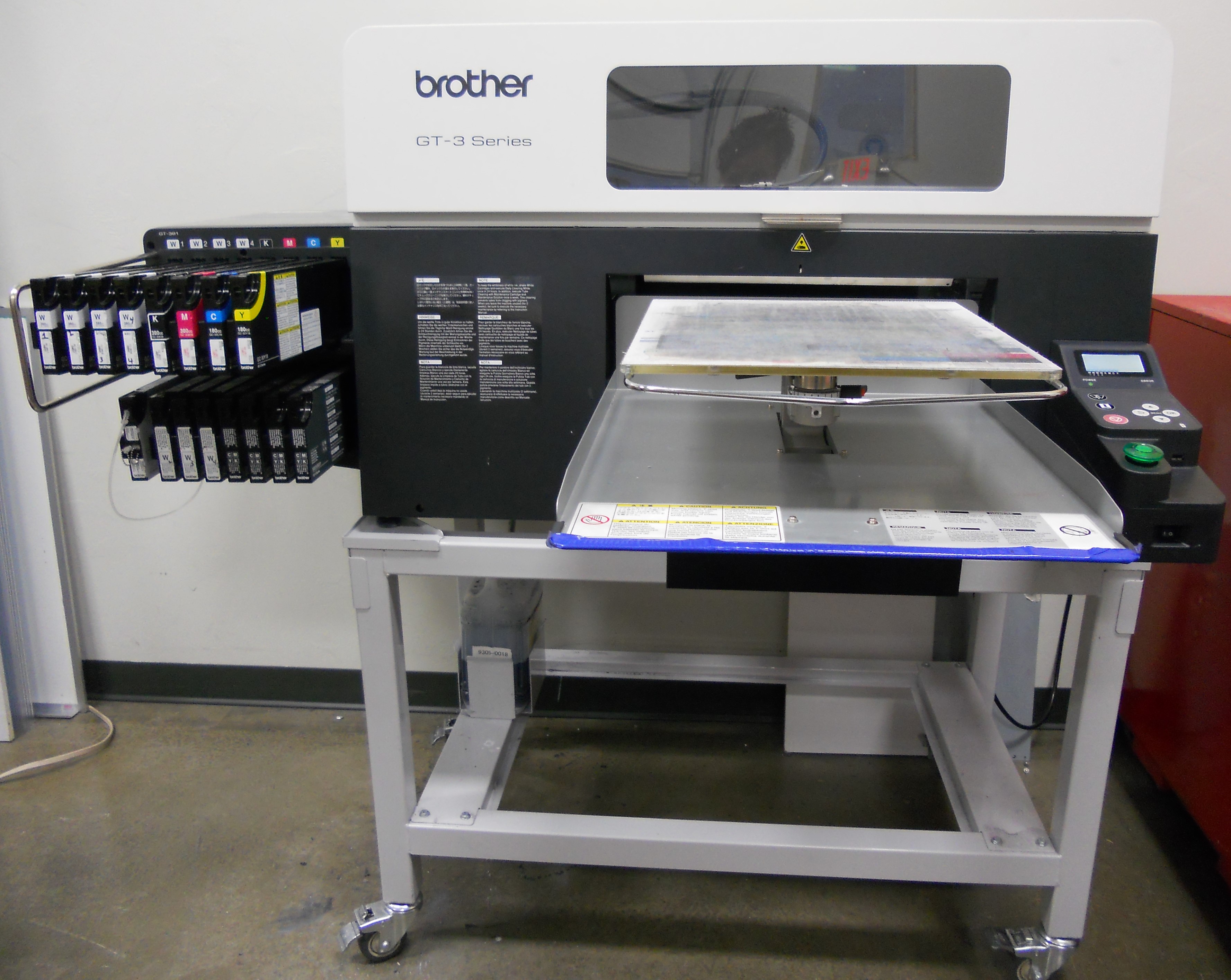 brother gt 541 platen
