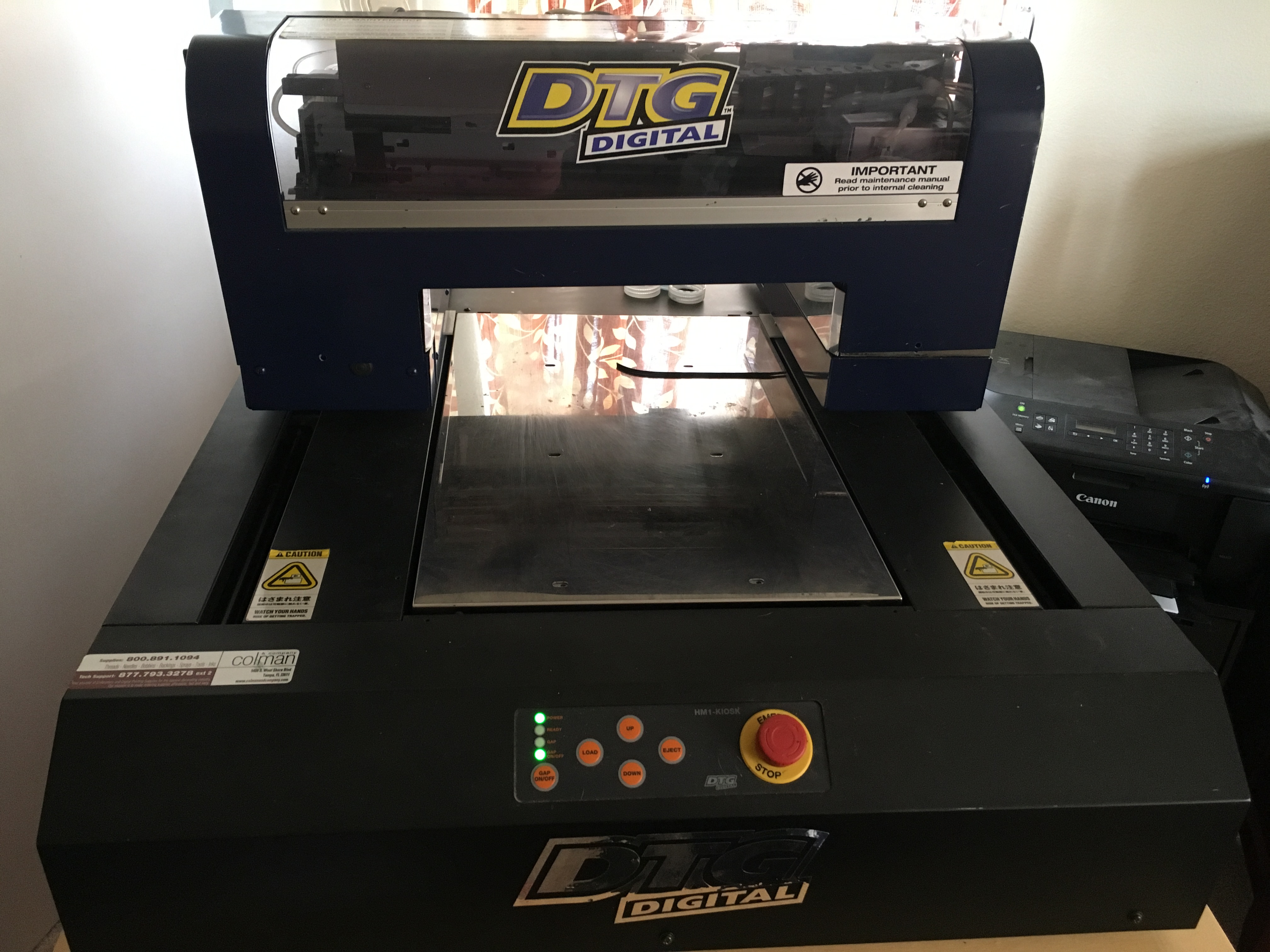 ColDesi HM1C DTG Printer for Sale!!