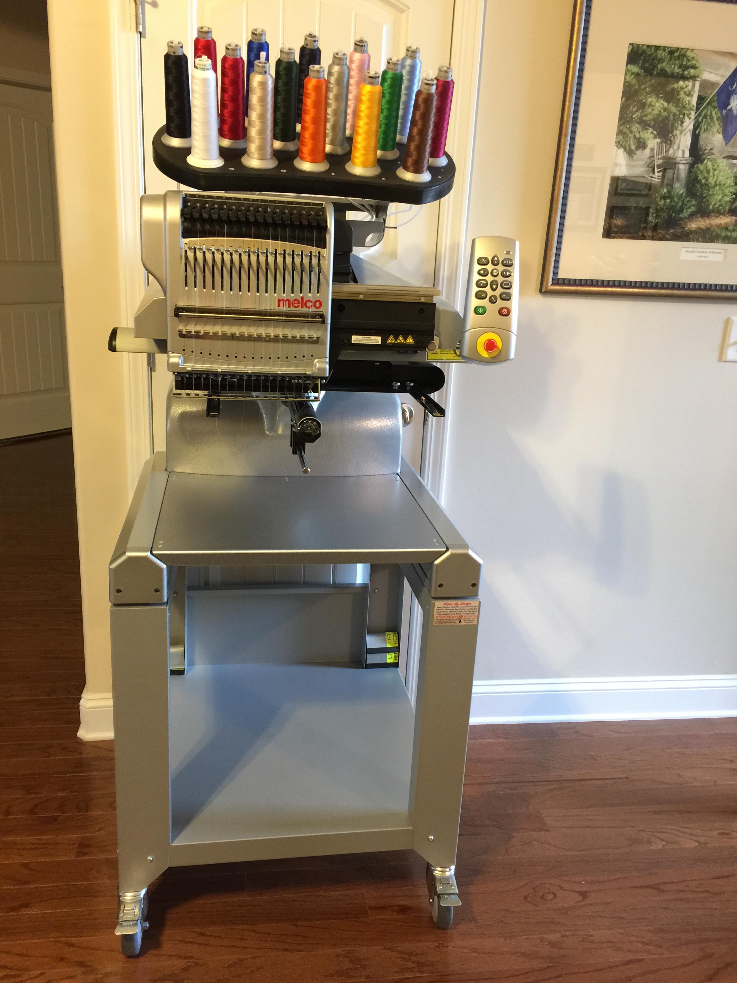 Melco EMT16 Embroidery Machine with OS and Design Shop Lite