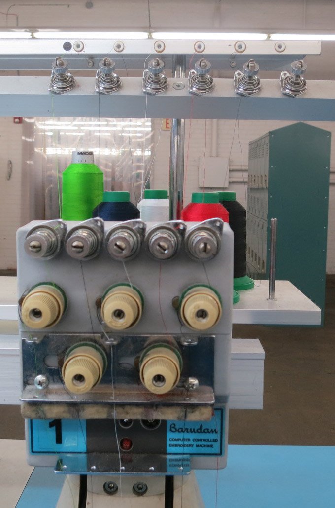 Used Embroidery Machines >> Barudan 6 Head Embroidery Machine Used Embroidery Machines >> Barudan 6 Head Embroidery Machine
