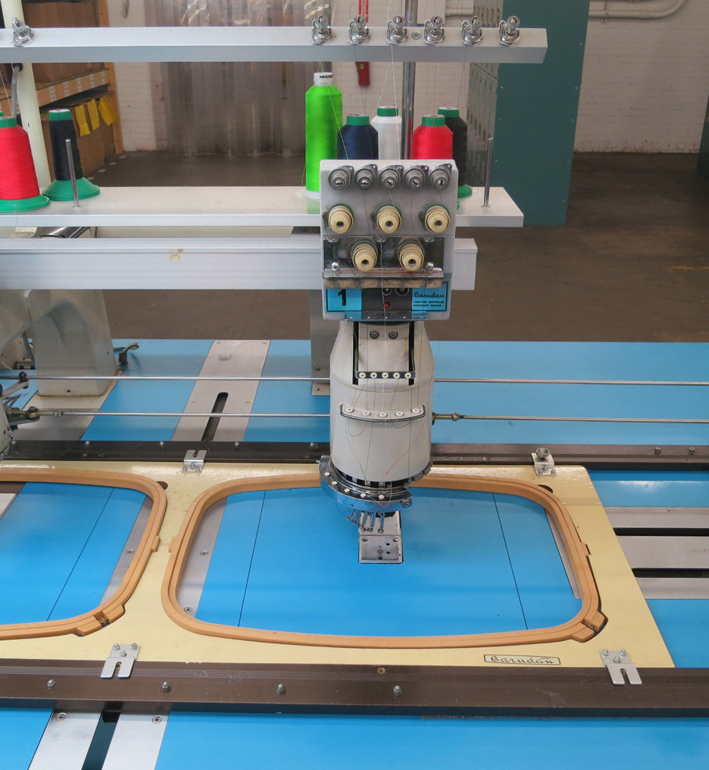 Barudan 6 Head Embroidery Machine