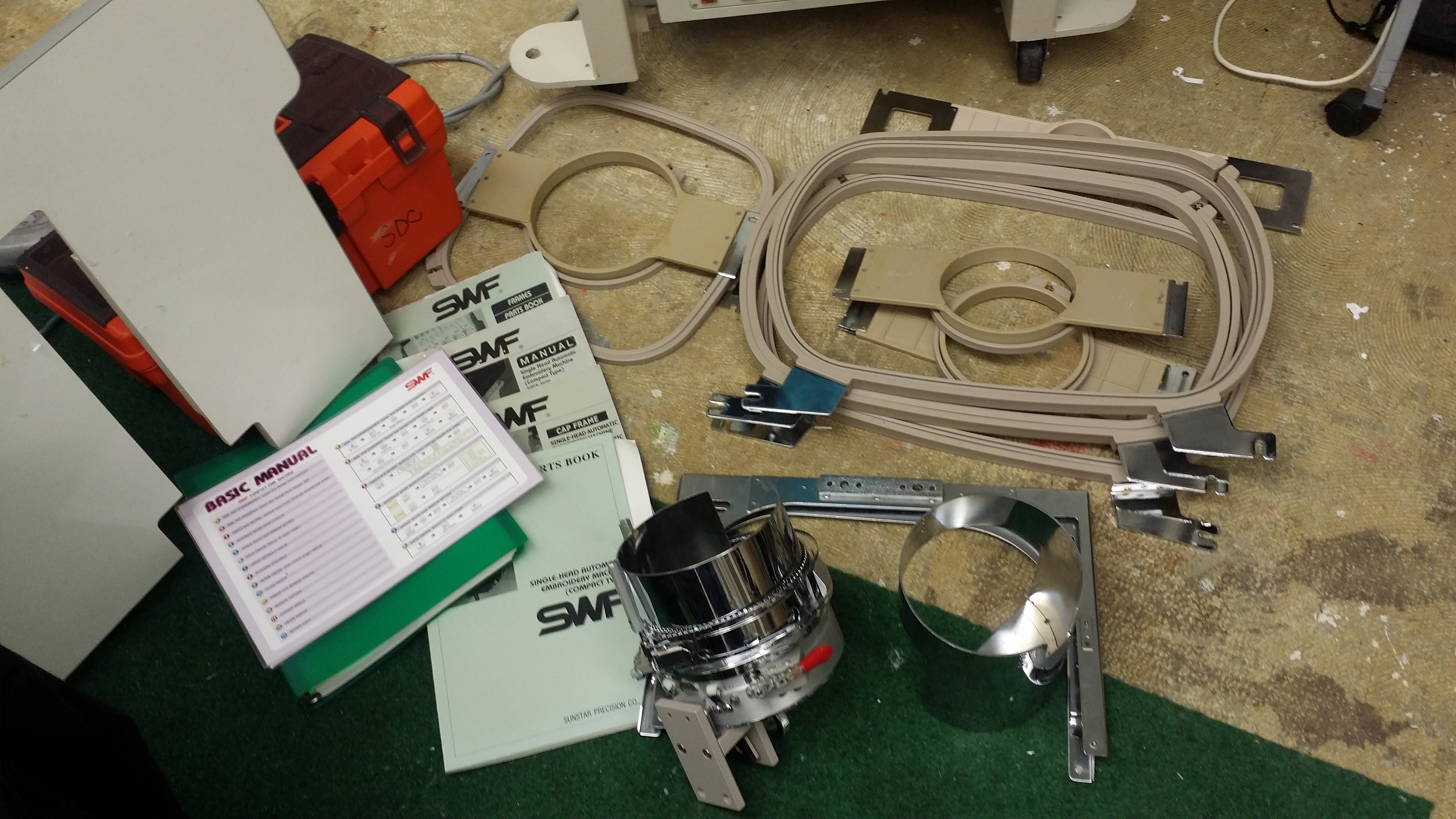 Swf embroidery machine service manual optionlop