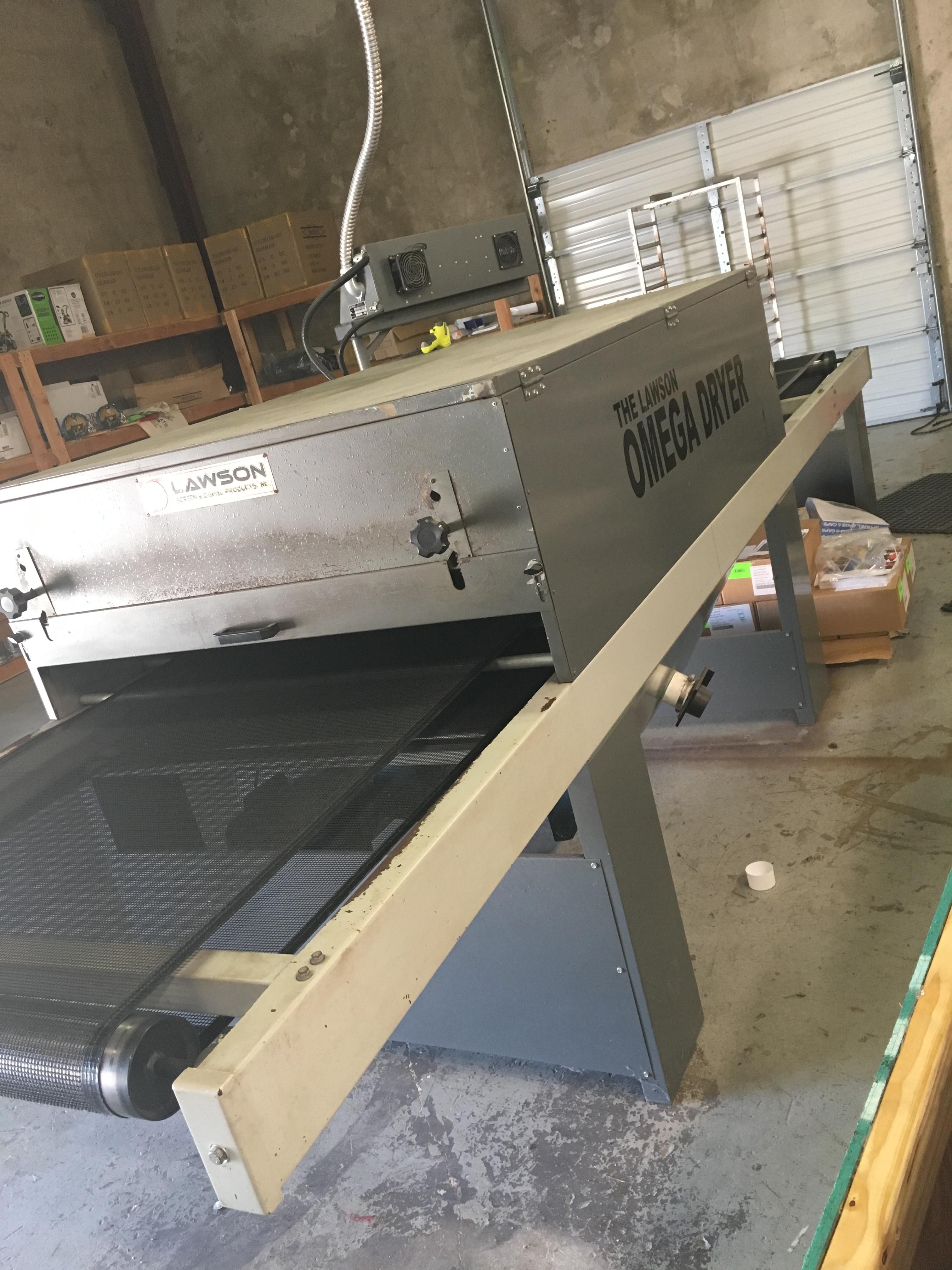 Screen Printing setup