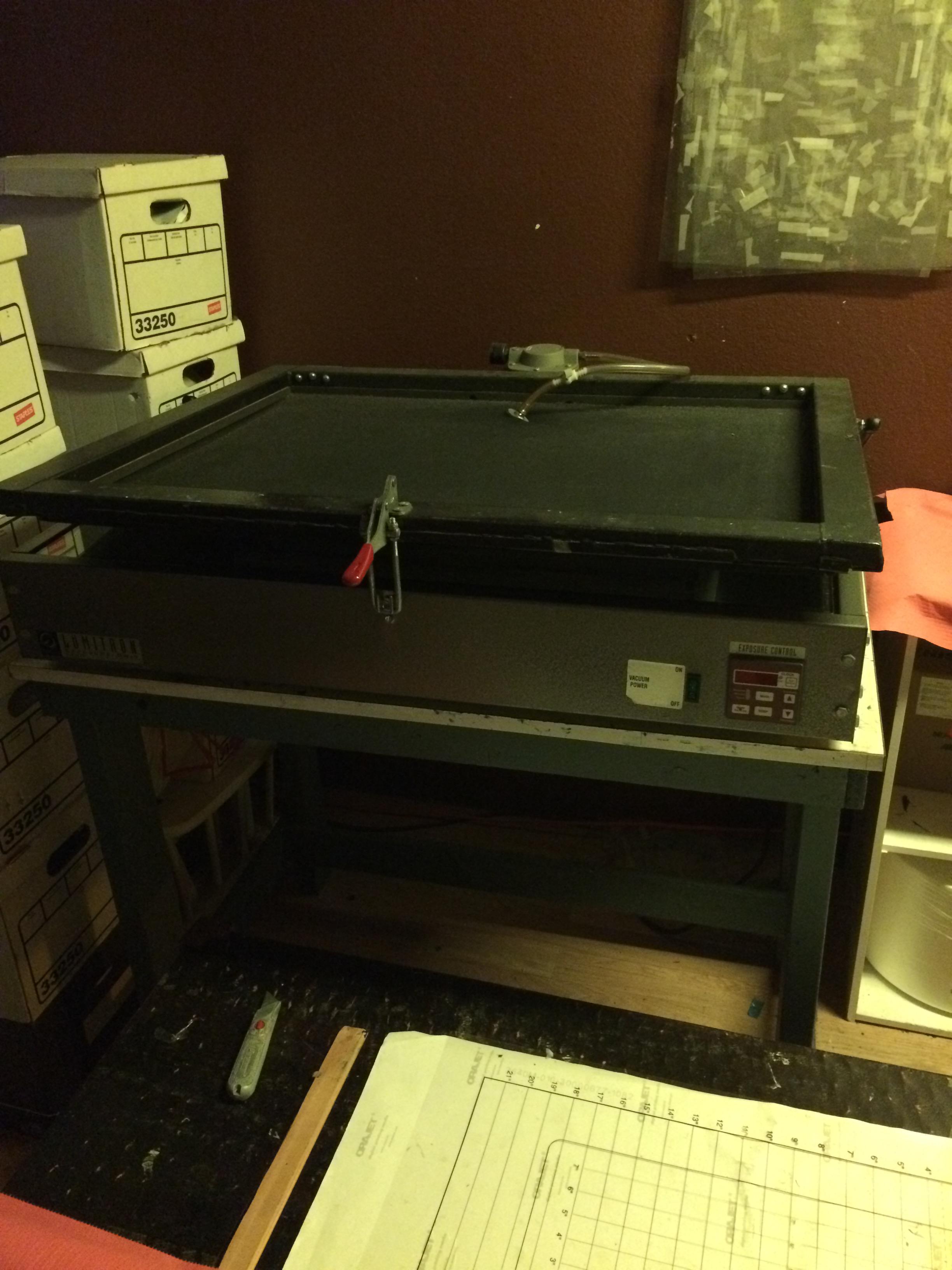 Workhorse lumitron exposure unit