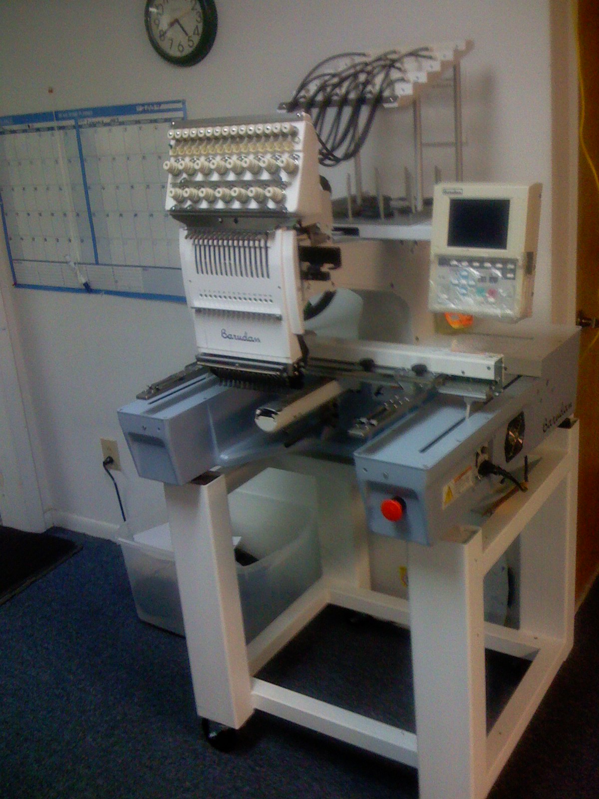 Used Embroidery Machines >> Barudan Elite Pro Embroidery Machine Used Embroidery Machines >> Barudan Elite Pro Embroidery Machine