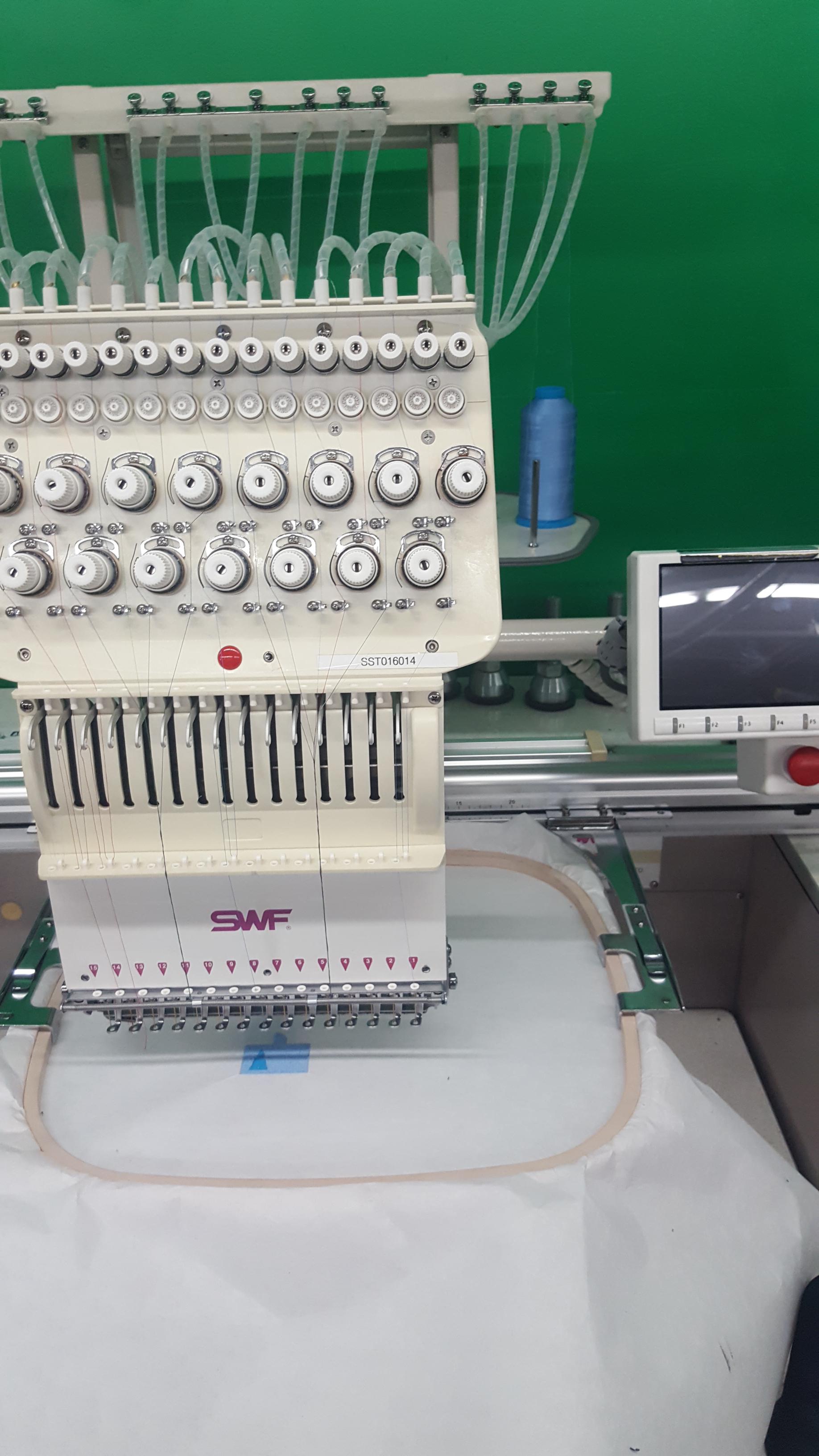 swf embroidery machine hoops