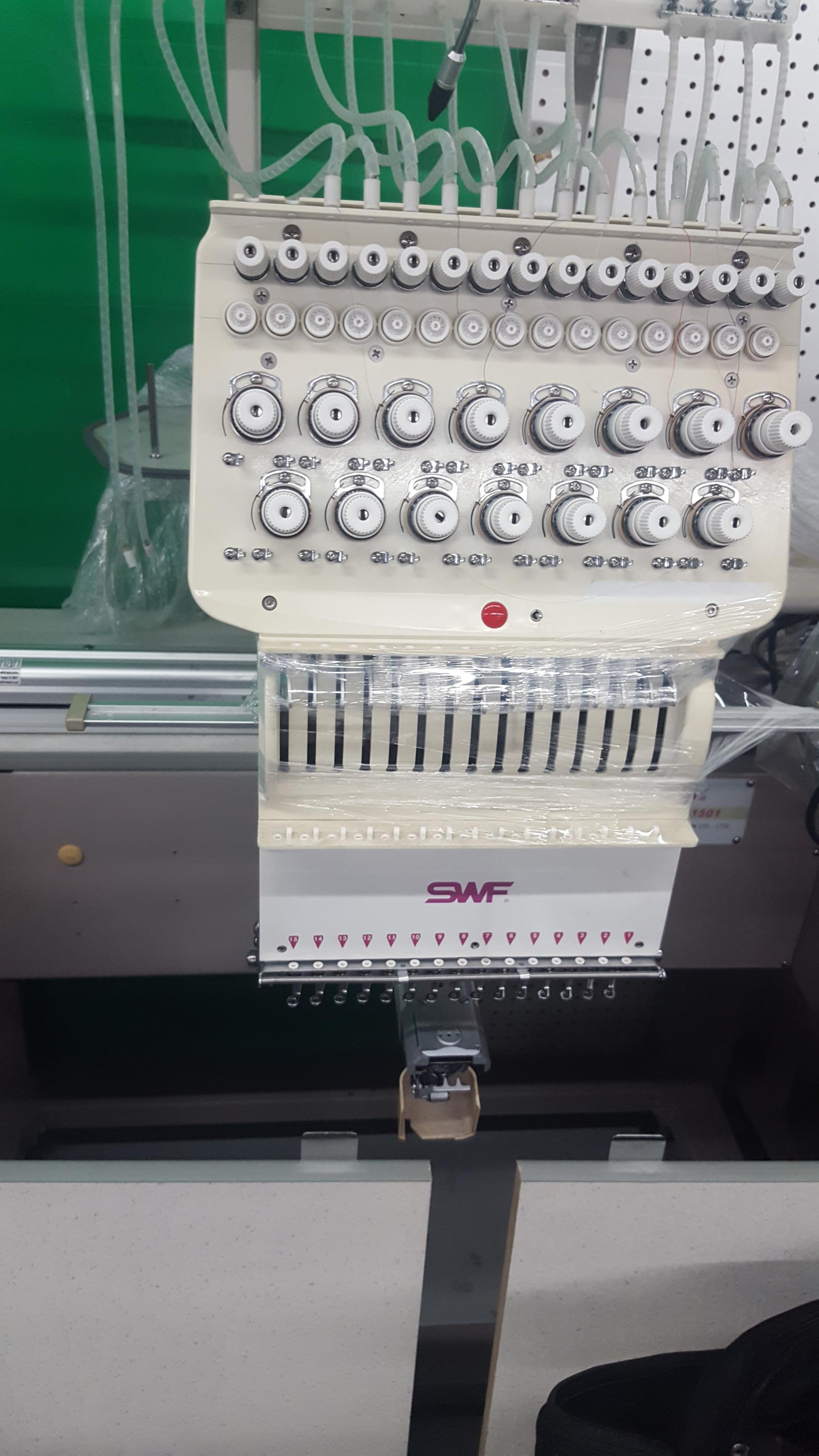 2008 single swf embroidery machine lease take over