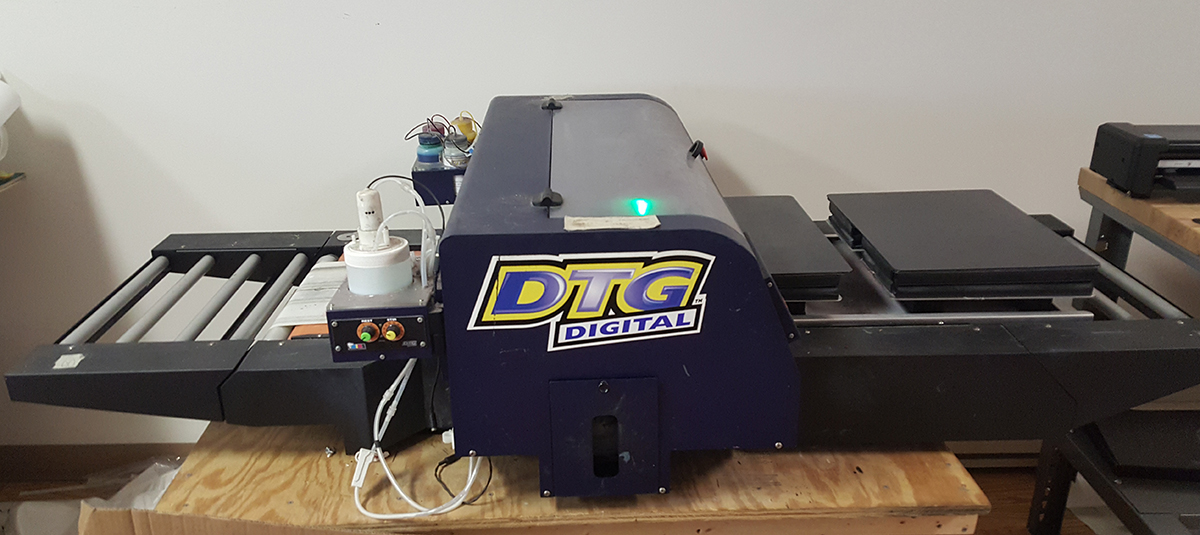 DTG VIPER GARMENT PRINTER FOR SALE
