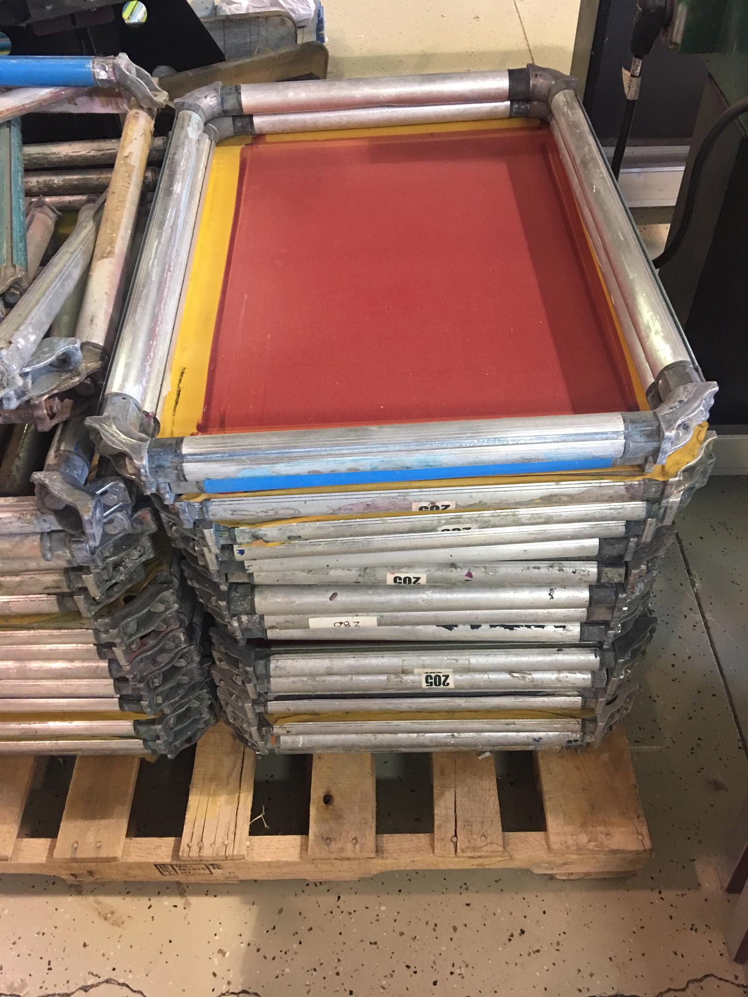 23x31 roller frames assorted