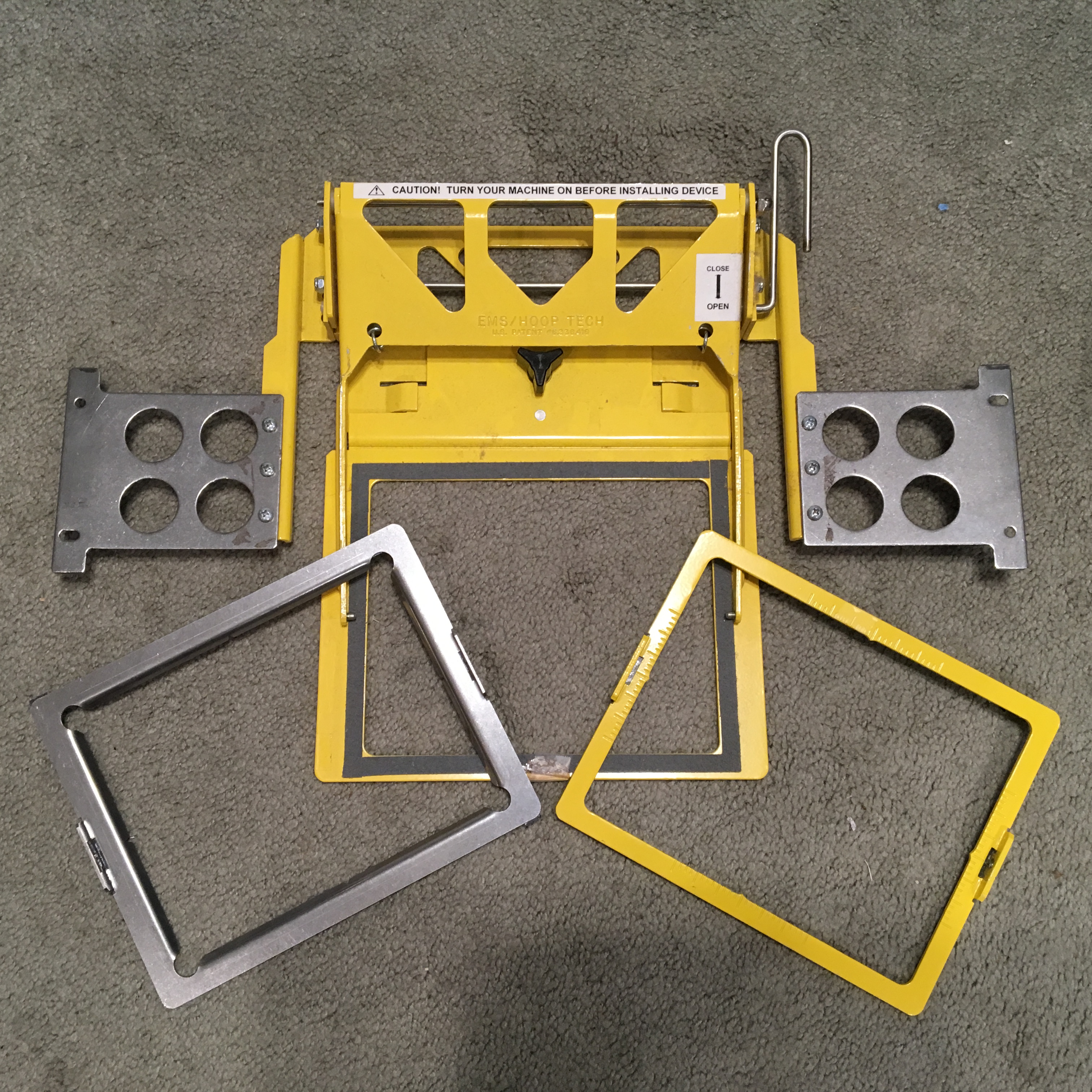 Hoop tech Clamp System (5 complete units)