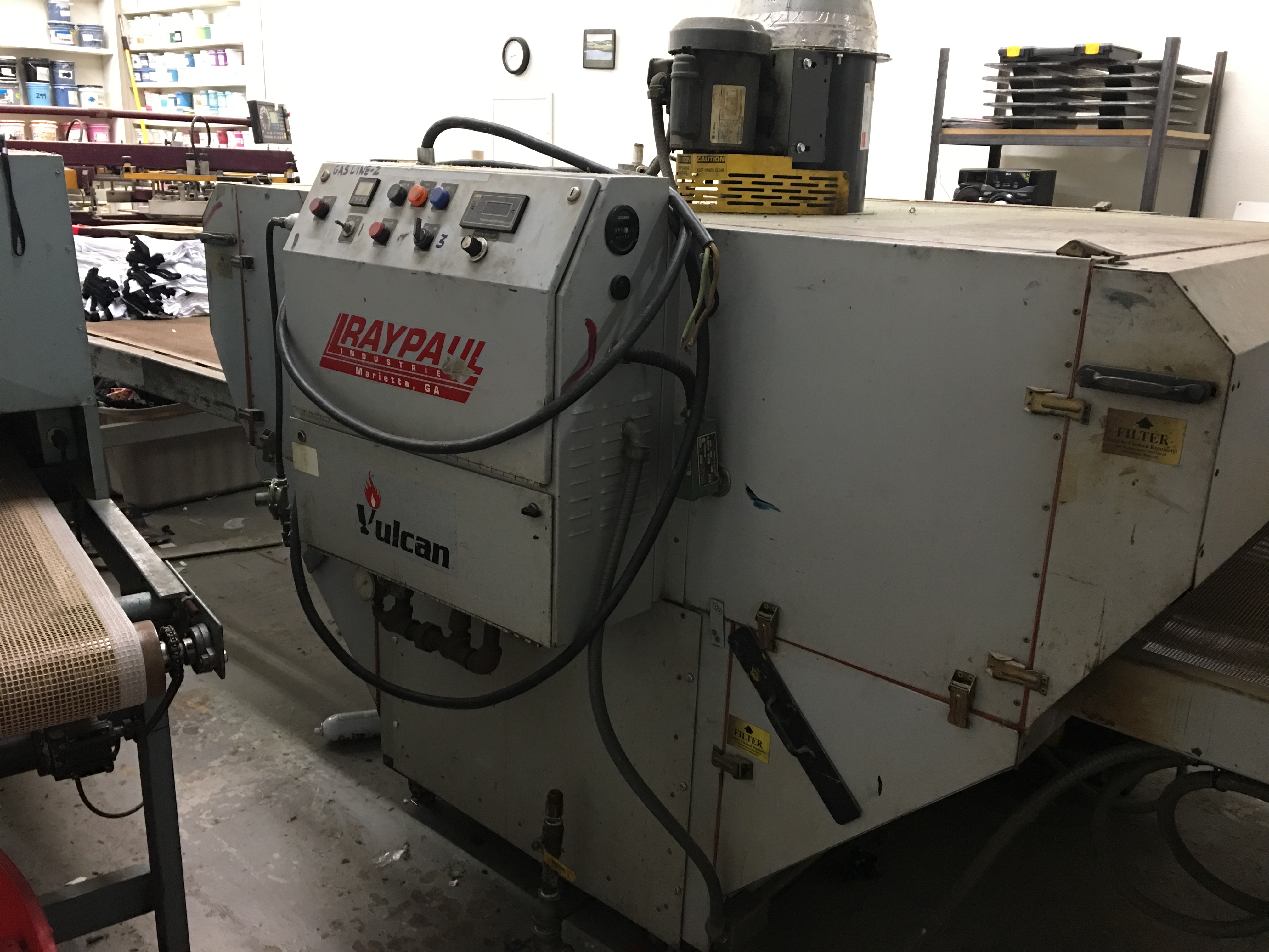 RayPaul Vulcan 48" Gas dryer