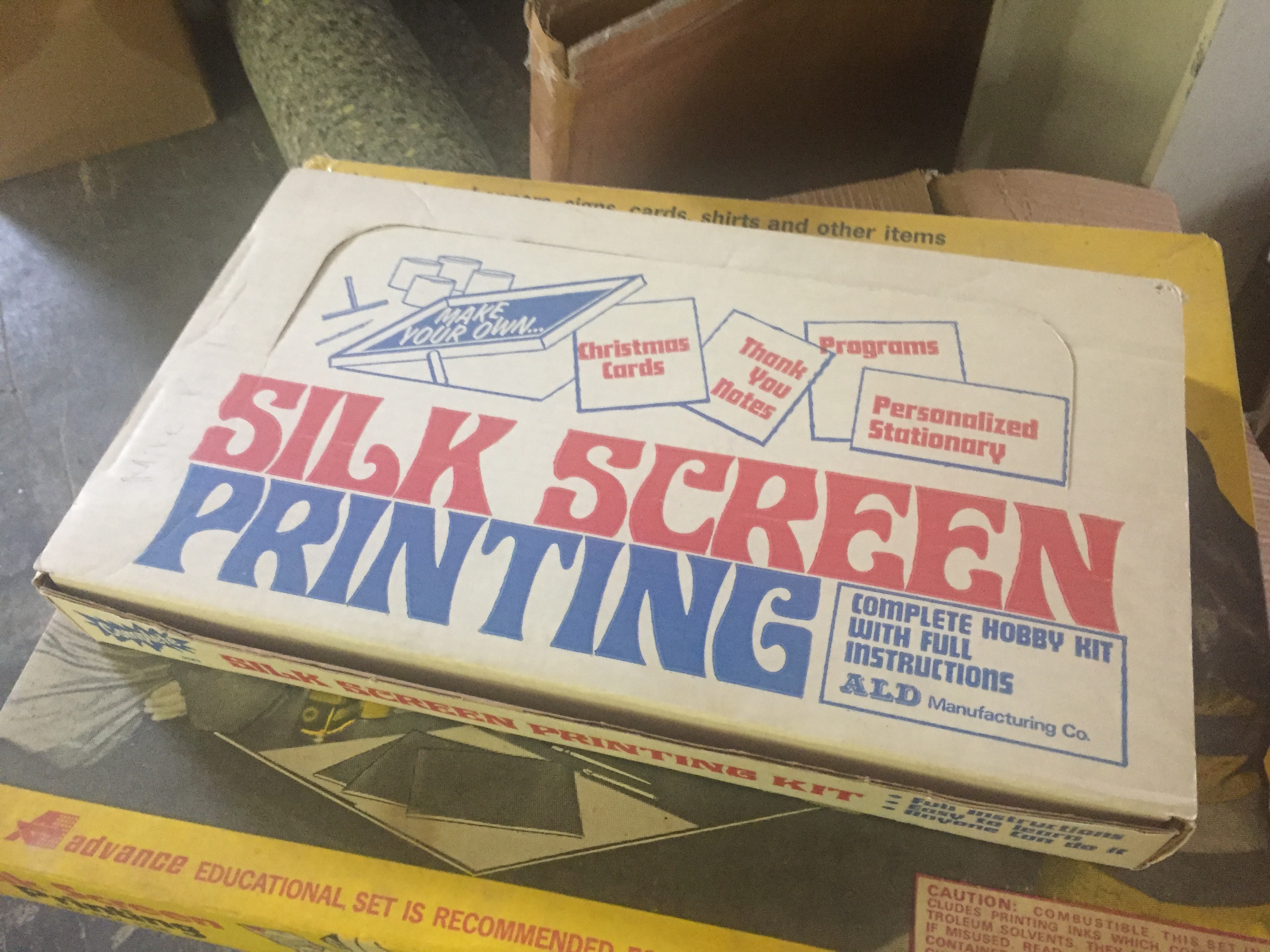 Vintage Screen Printing Kits