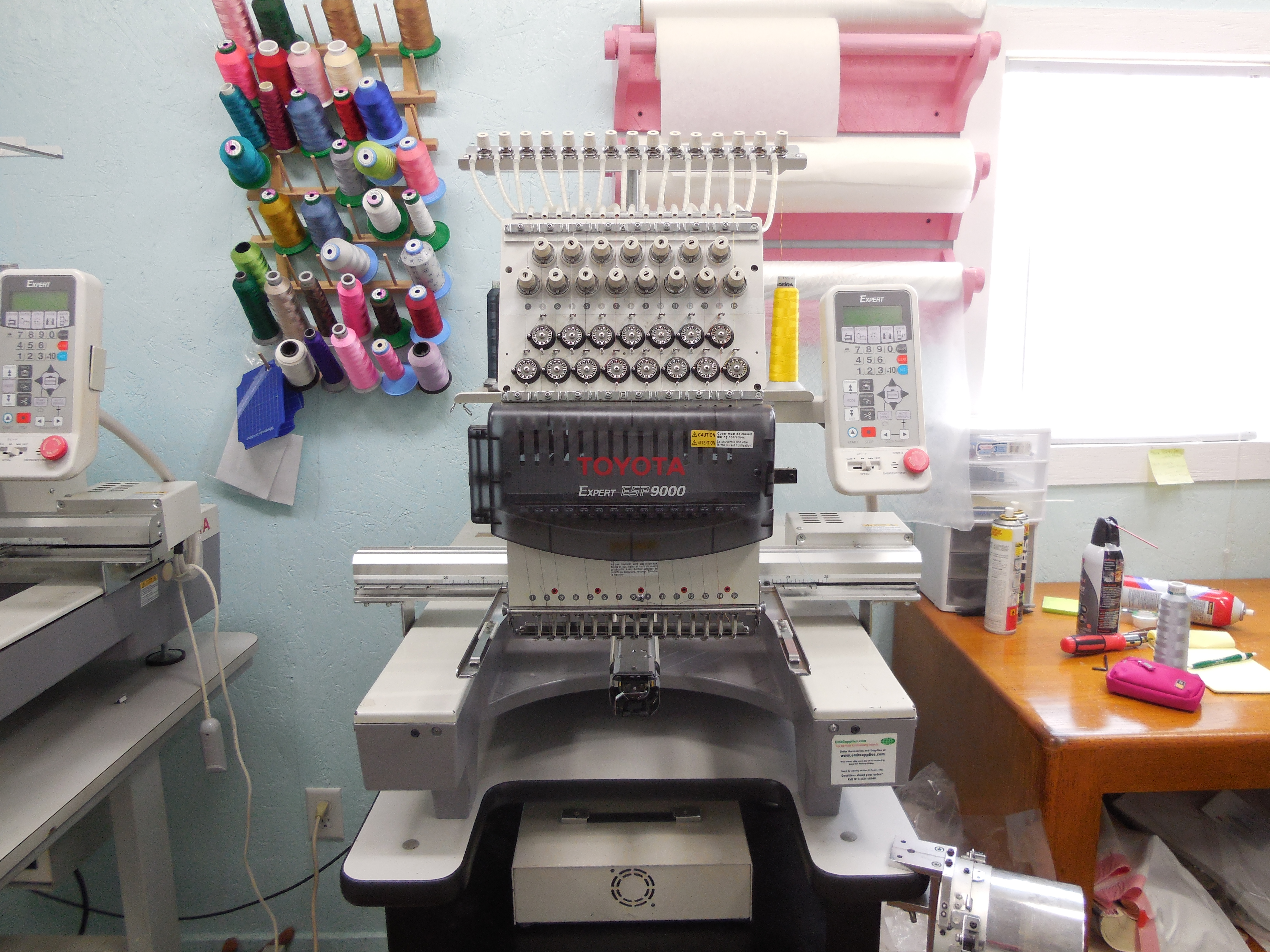 TOYOTA ESP 9000 EMBROIDERY MACHINES