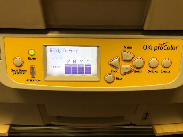 heat transfer with laser printer