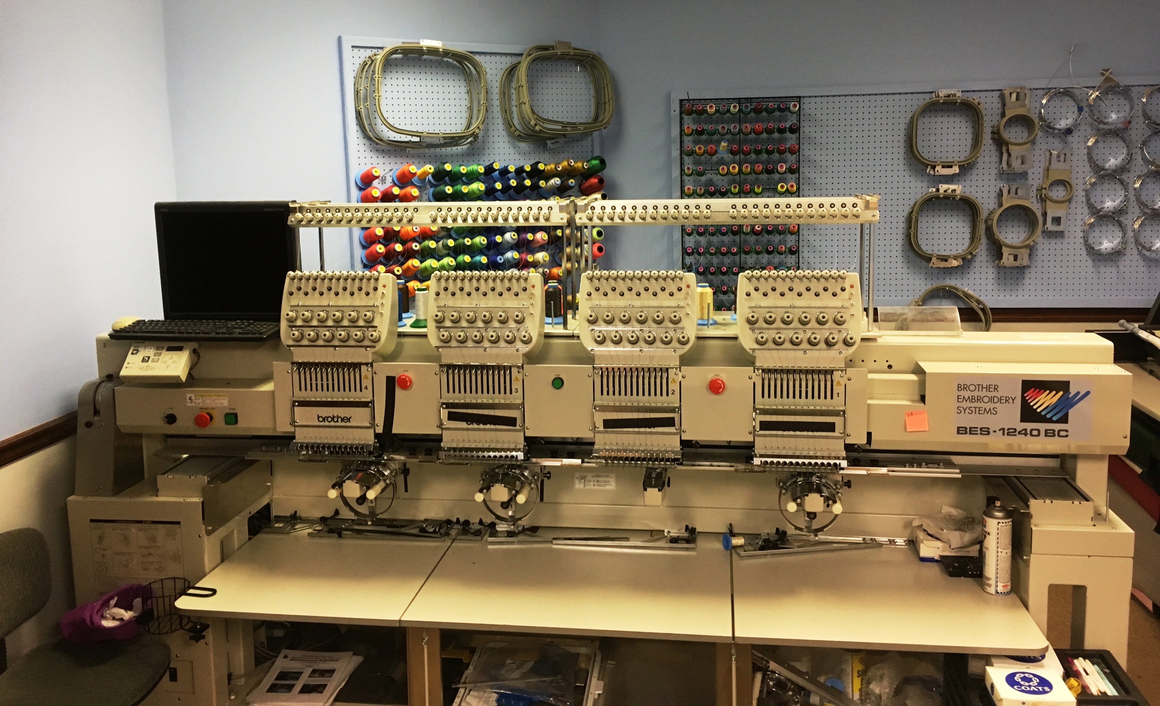 Brother Embroidery Equipment
