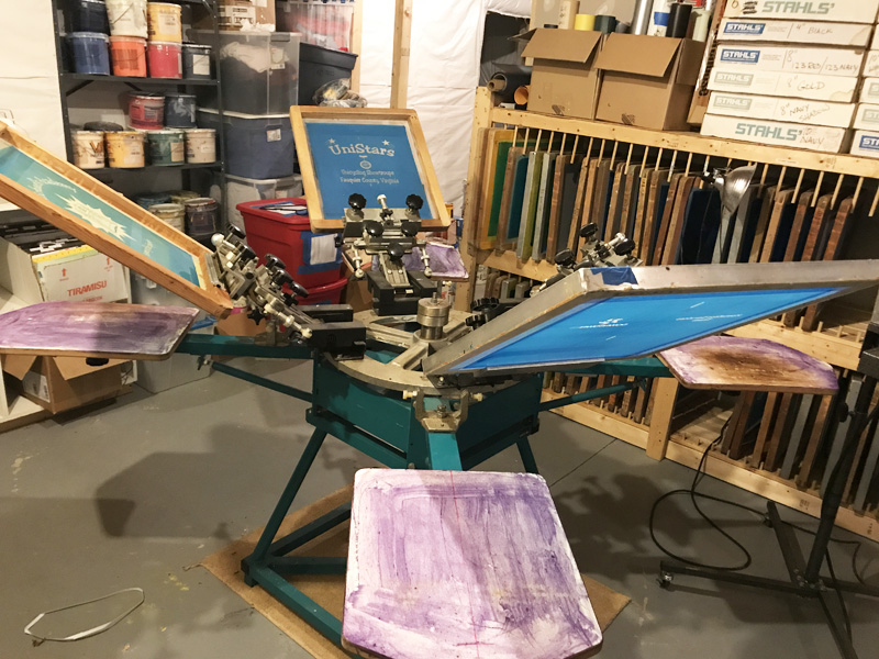 2007 Workhorse Screen Printing Complete Set – $4900 OBO