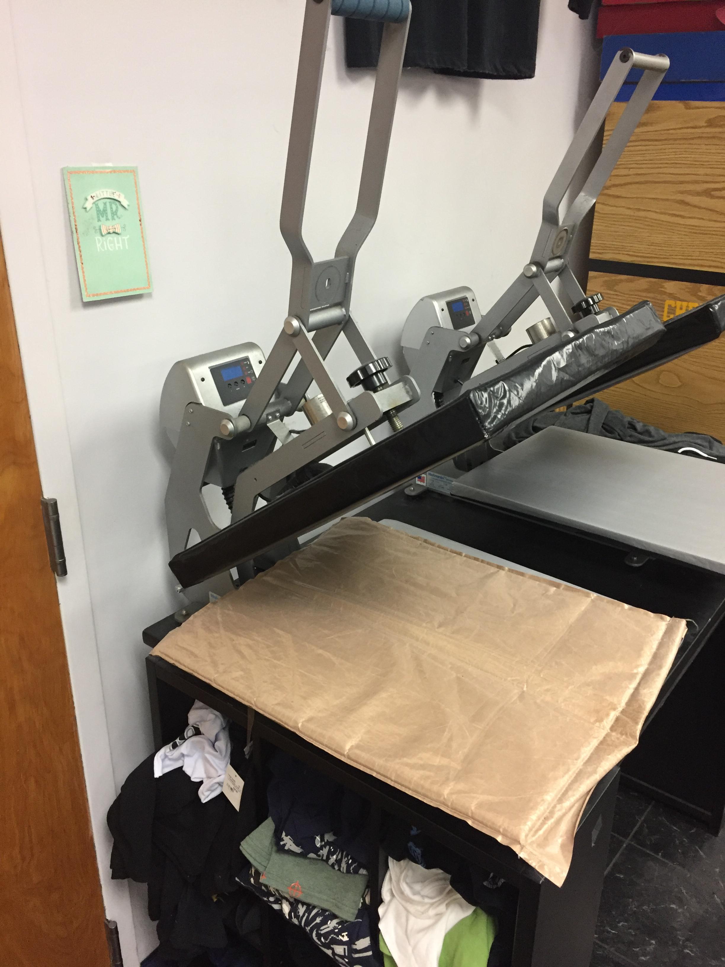 Stahls Heat Press machine