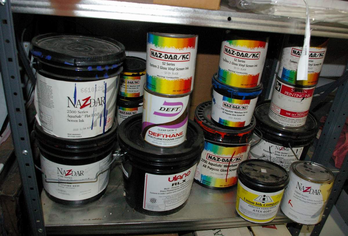 screen printing equipt for sale