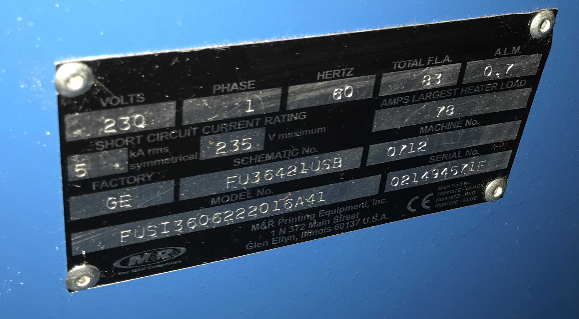 M&R Fusion Conveyor Dryer