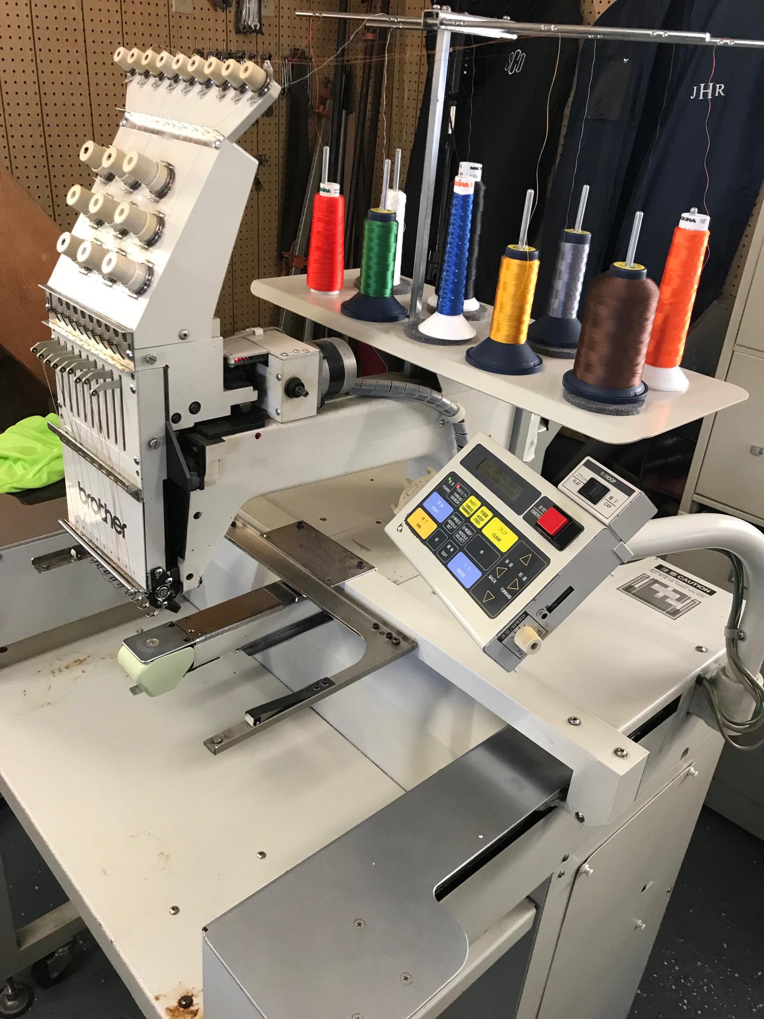 Brother bas415 single head embroidery machine for sale