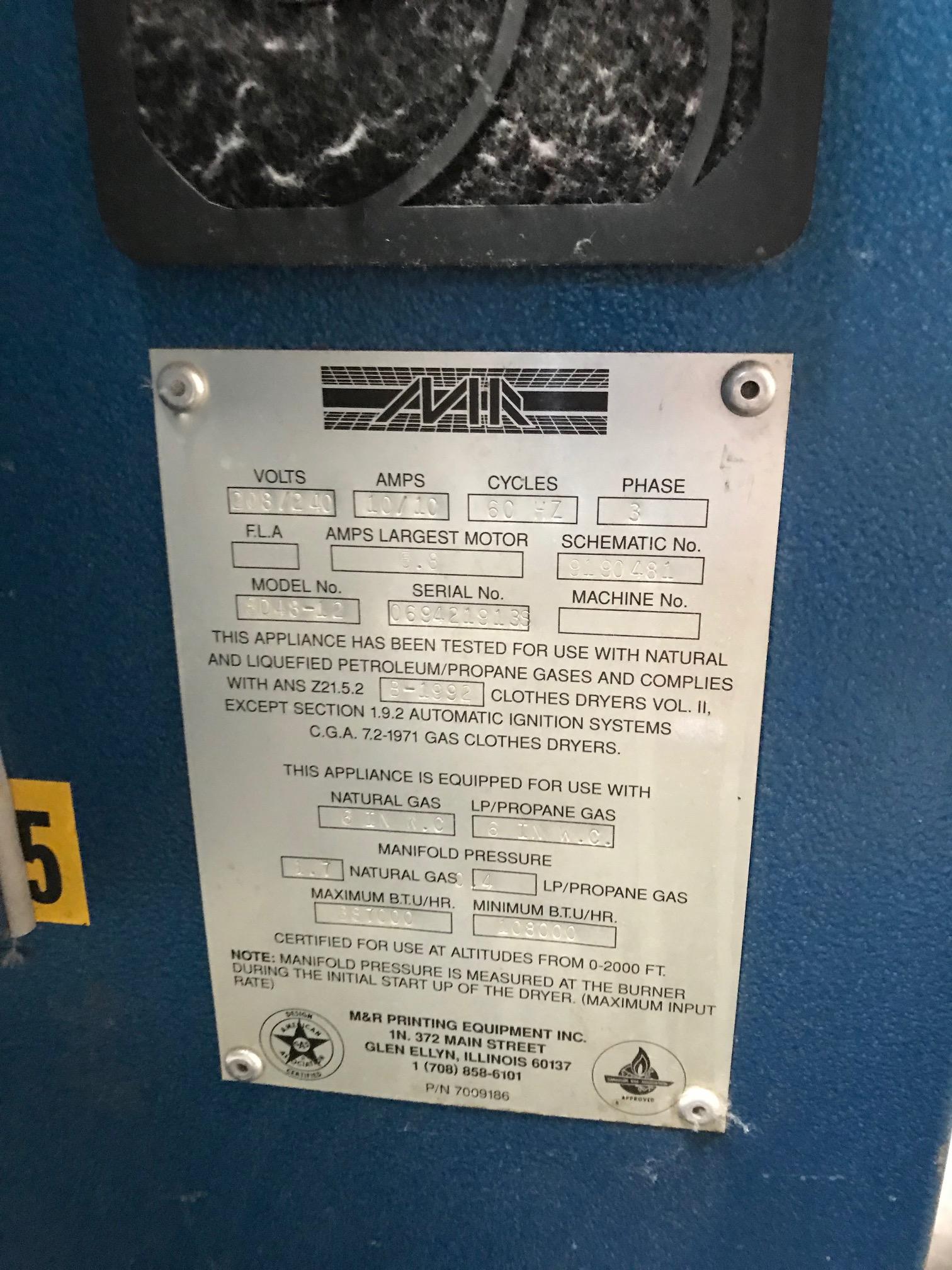 1994 M&R Gas Dryer