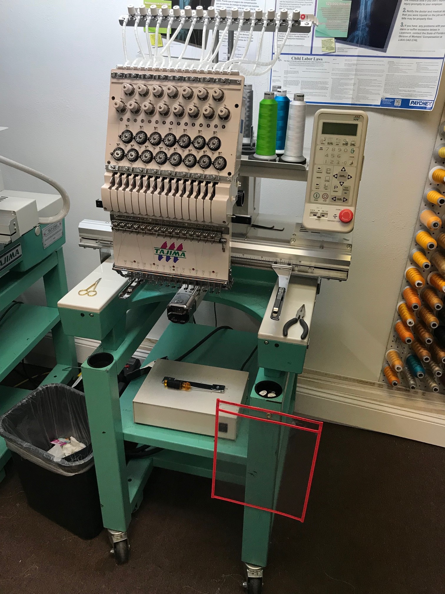 Used Tajima Neo Embroidery Shop