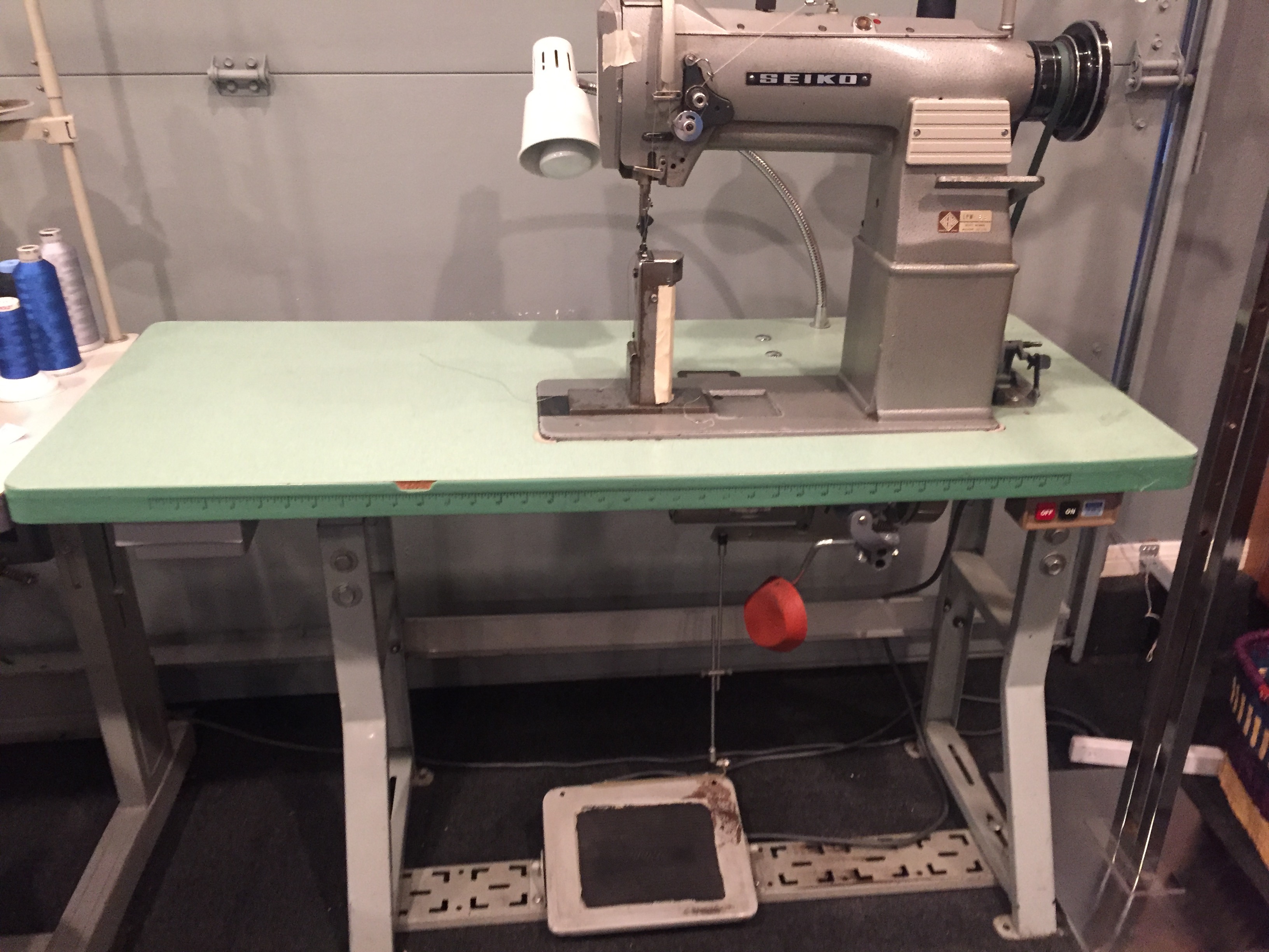 Seiko LPW8B Walking Foot sewing Machine post