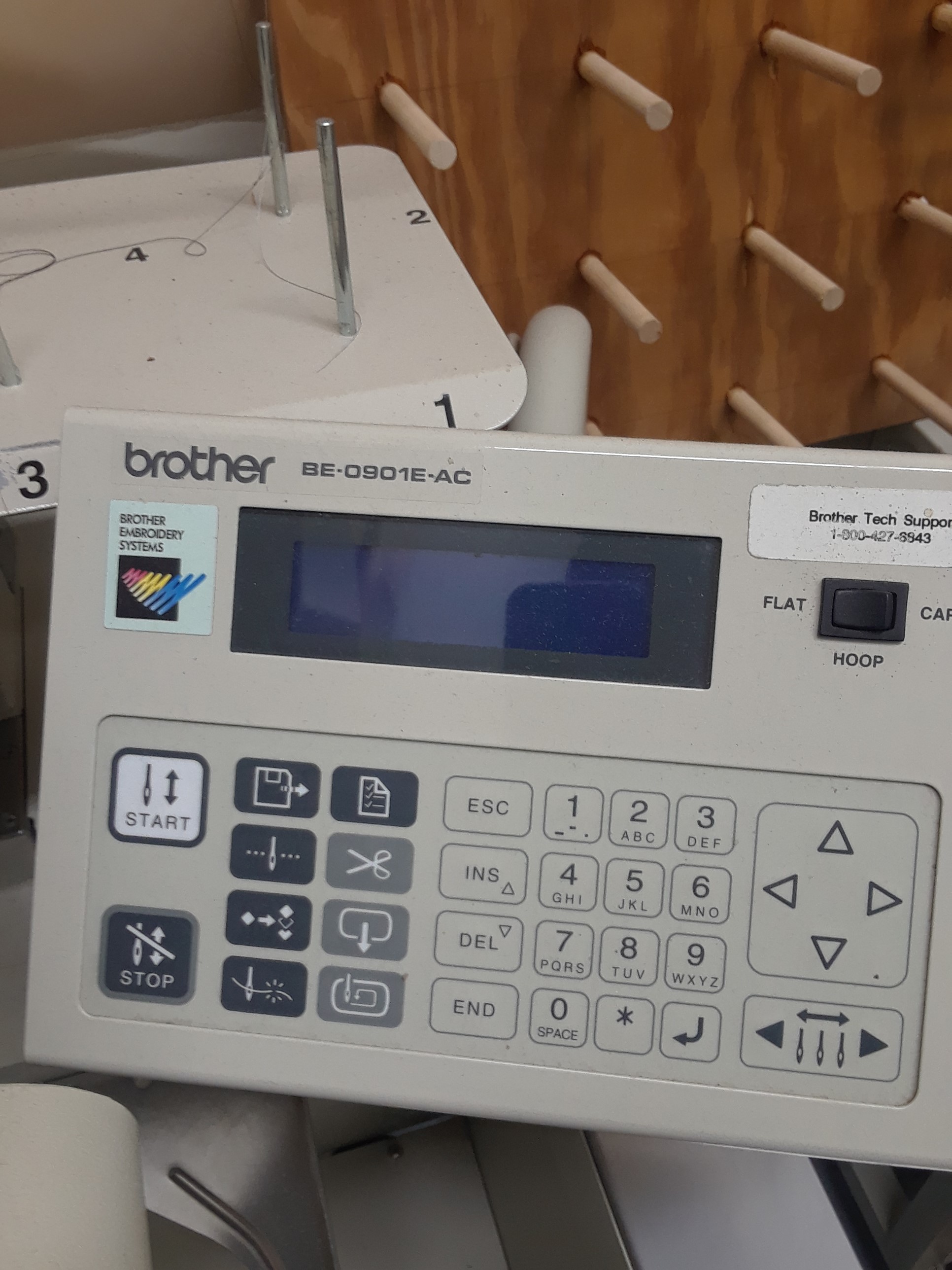 Brother Commercial Embroidery Machine BE0901EAC