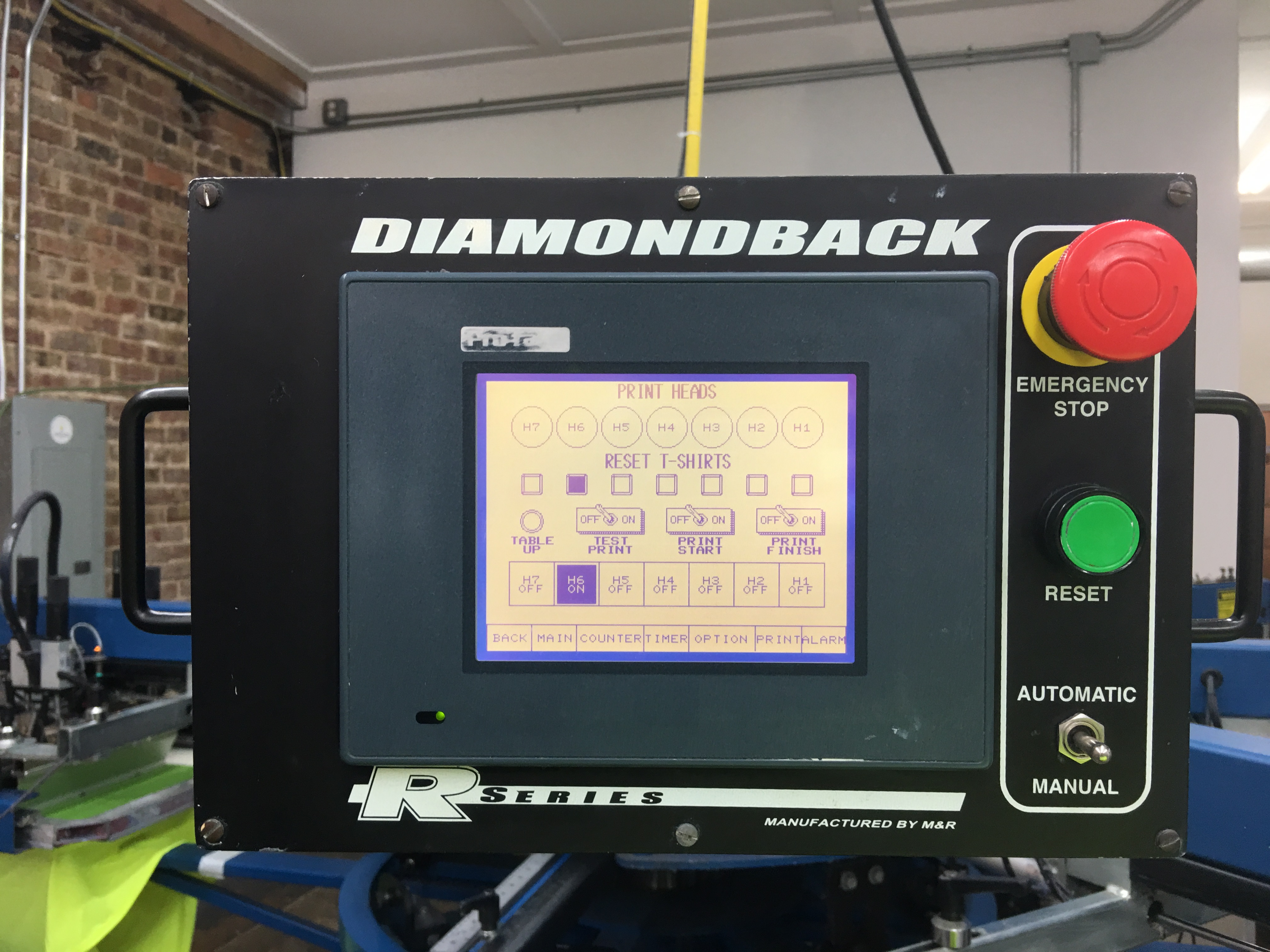 all electric automatic screen printing press