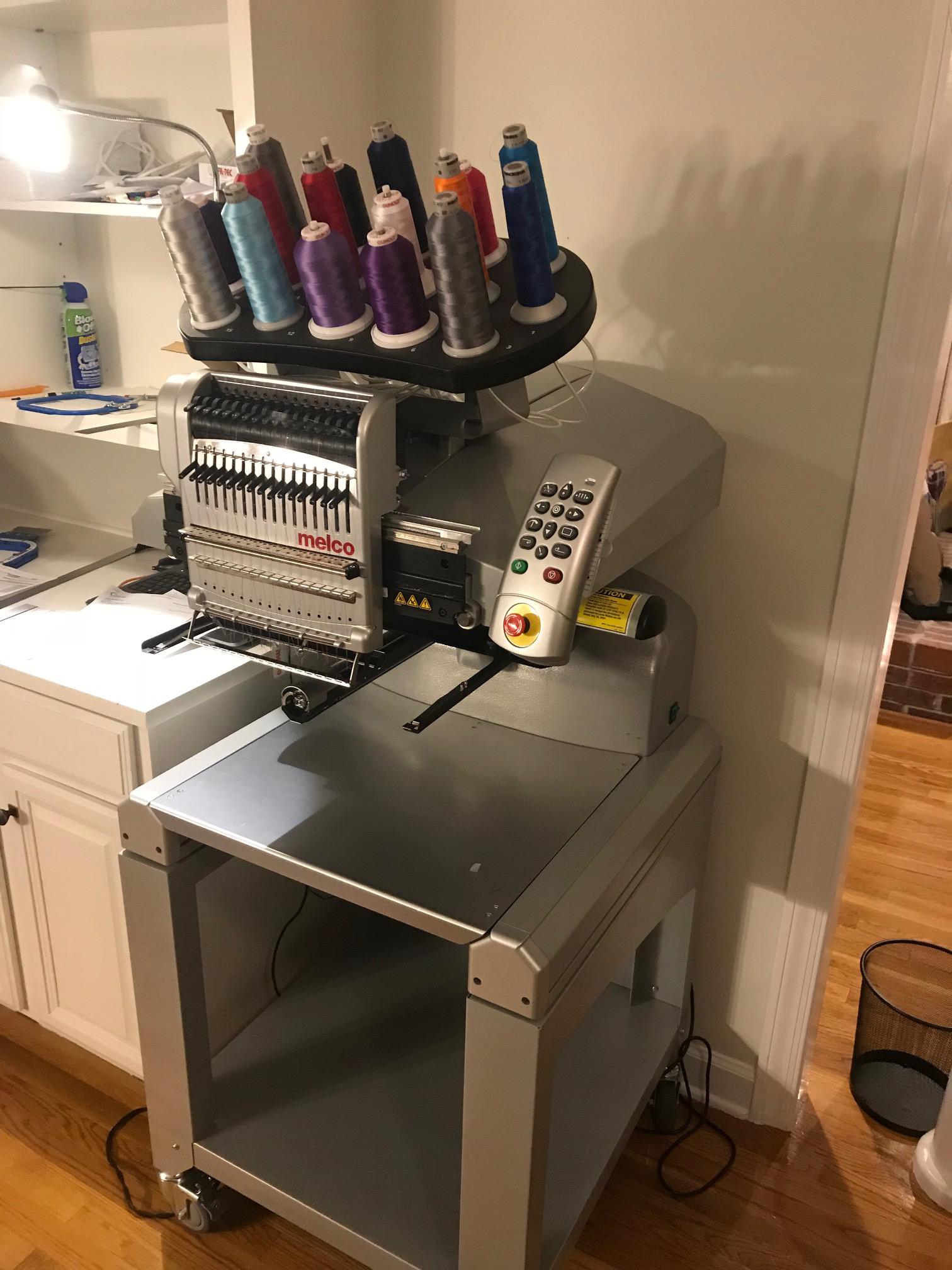 Melco single head carolrdavisr machine for sale