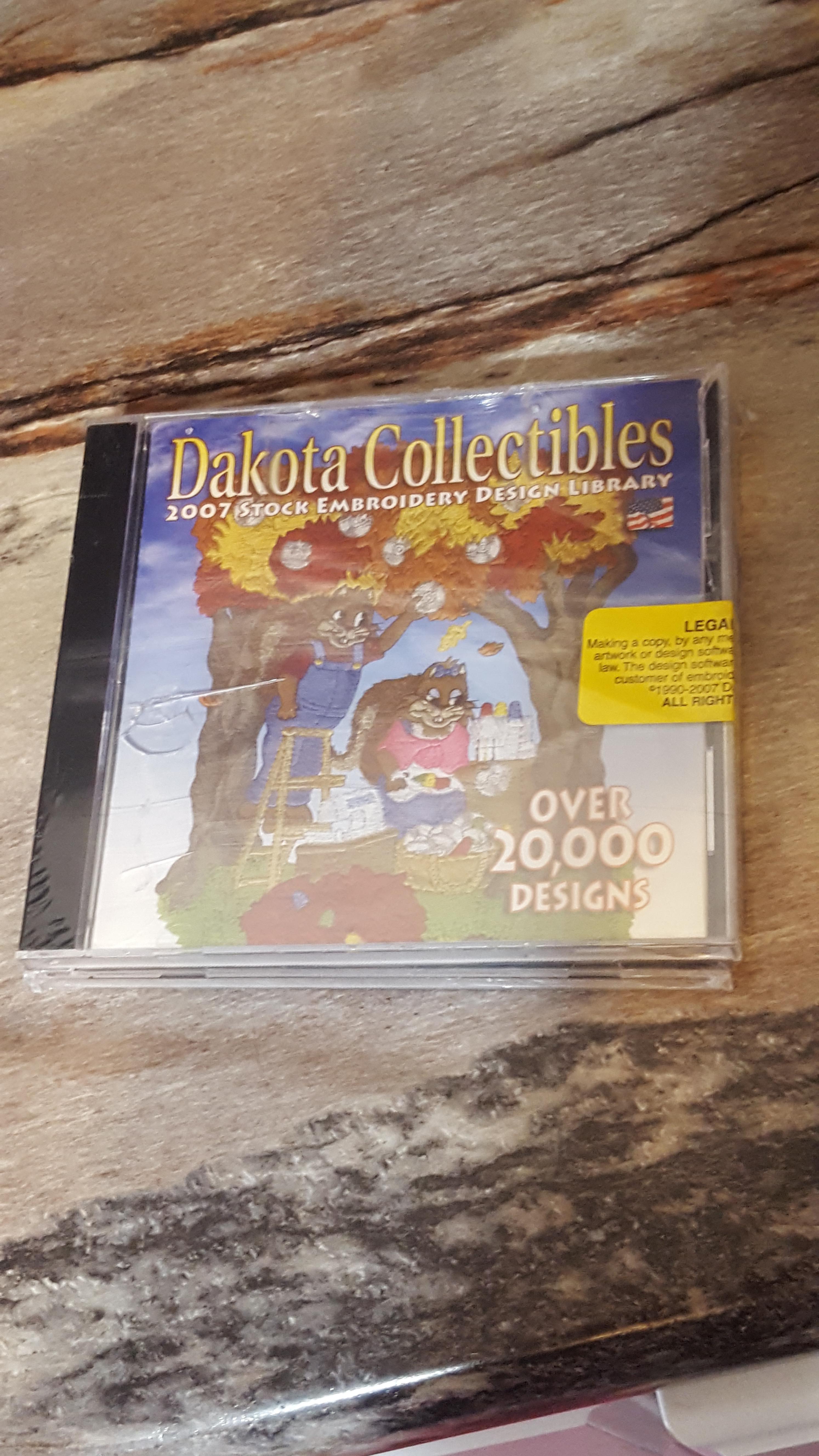 Dakota collectibles embroidery design software library over 22000