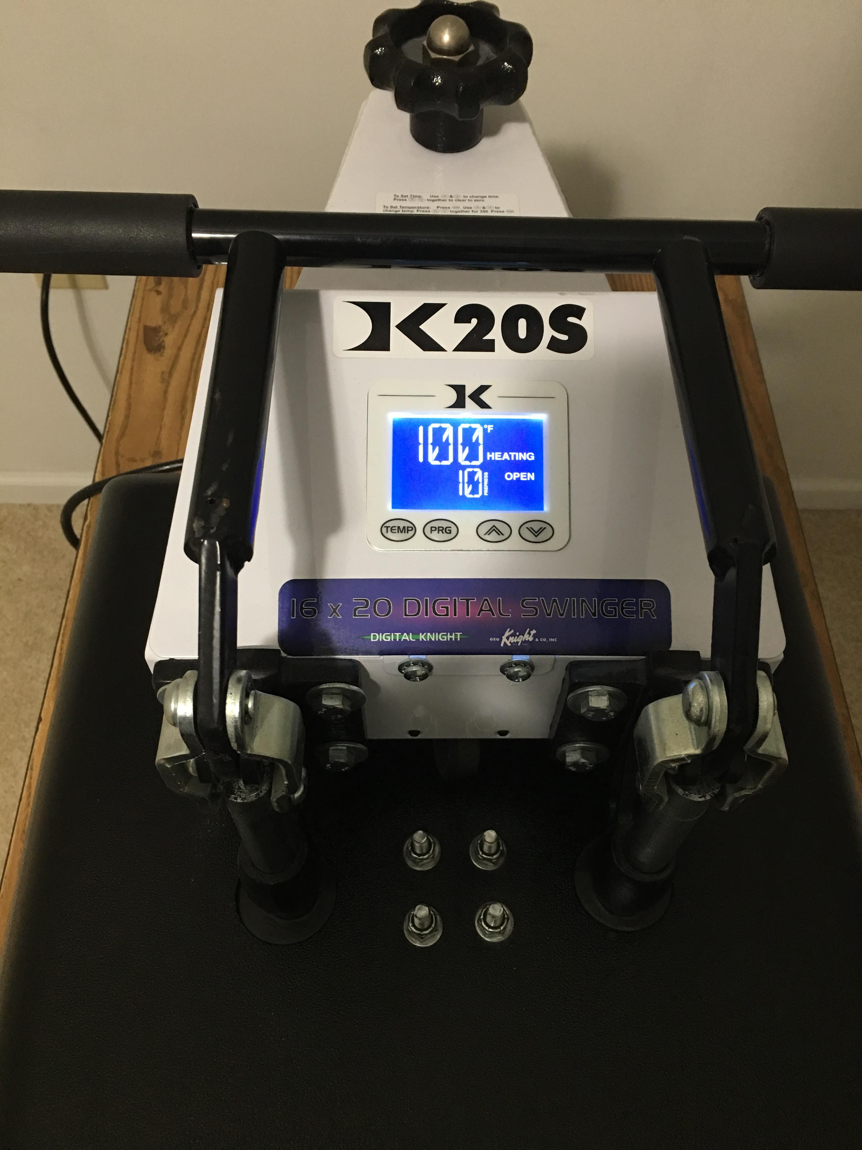 roland cutter, geo knight heat press and accessories