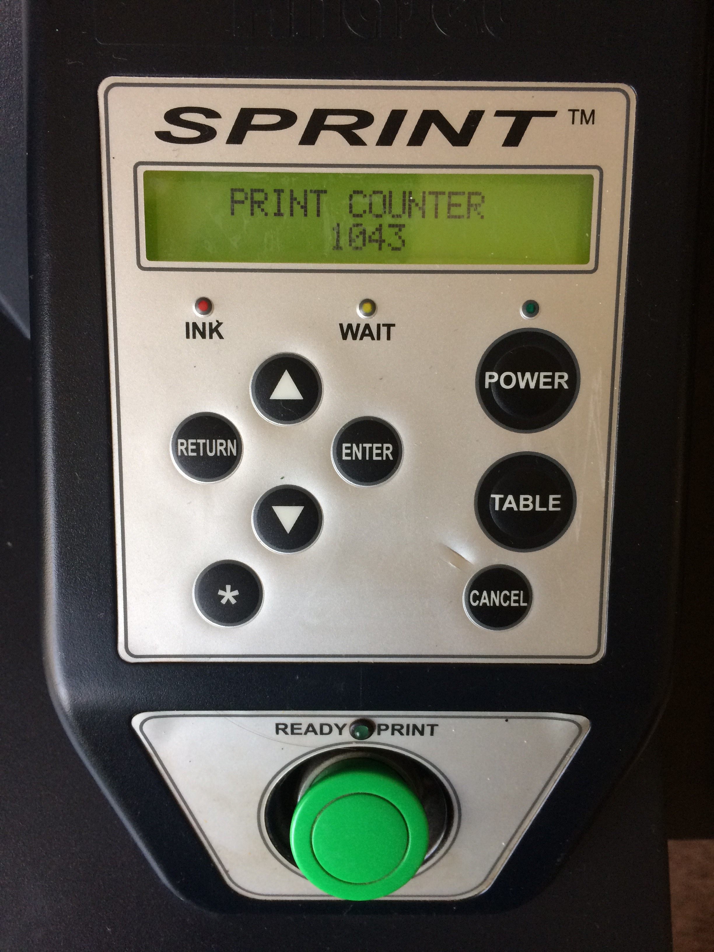 Refurbished Anajet Sprint DTG Direct To Garment T Shirt Textile Printer