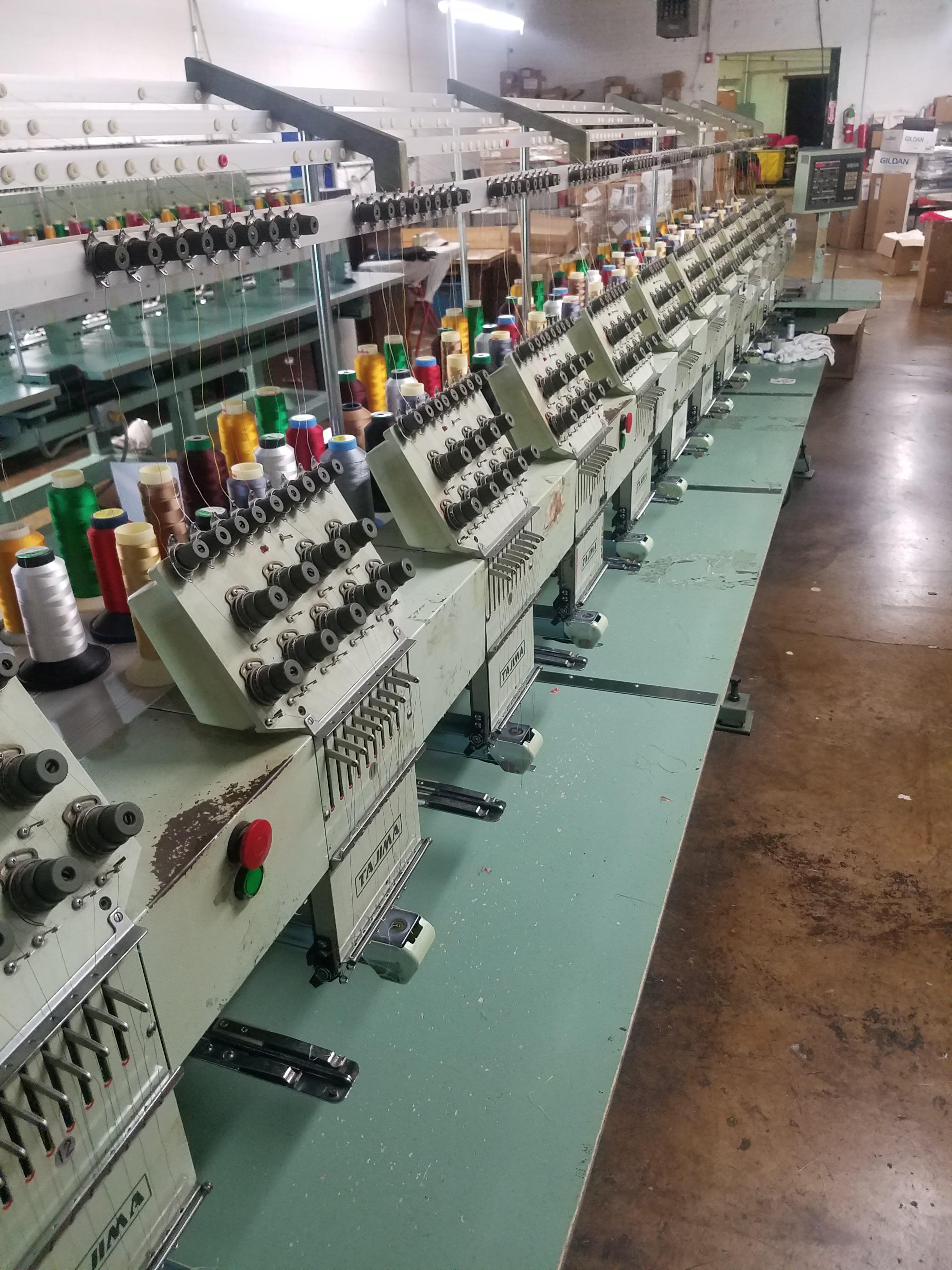 Tajima 12 head 9 needle tmehc912