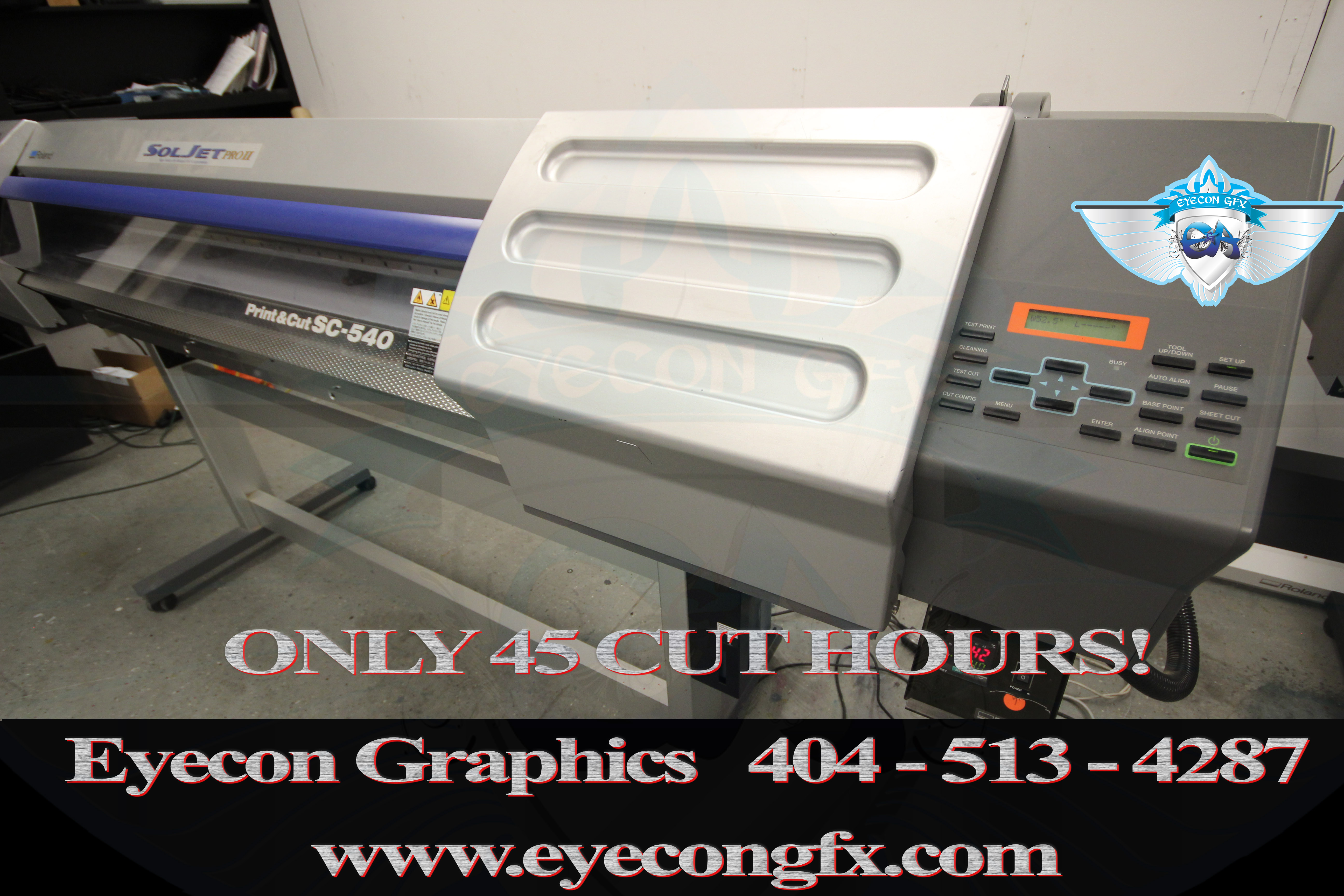 ROLAND SC540 PRINT AND CUT