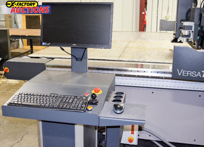 Online Auction of 2016 MCT "VERSATECH2" Laser Cutter