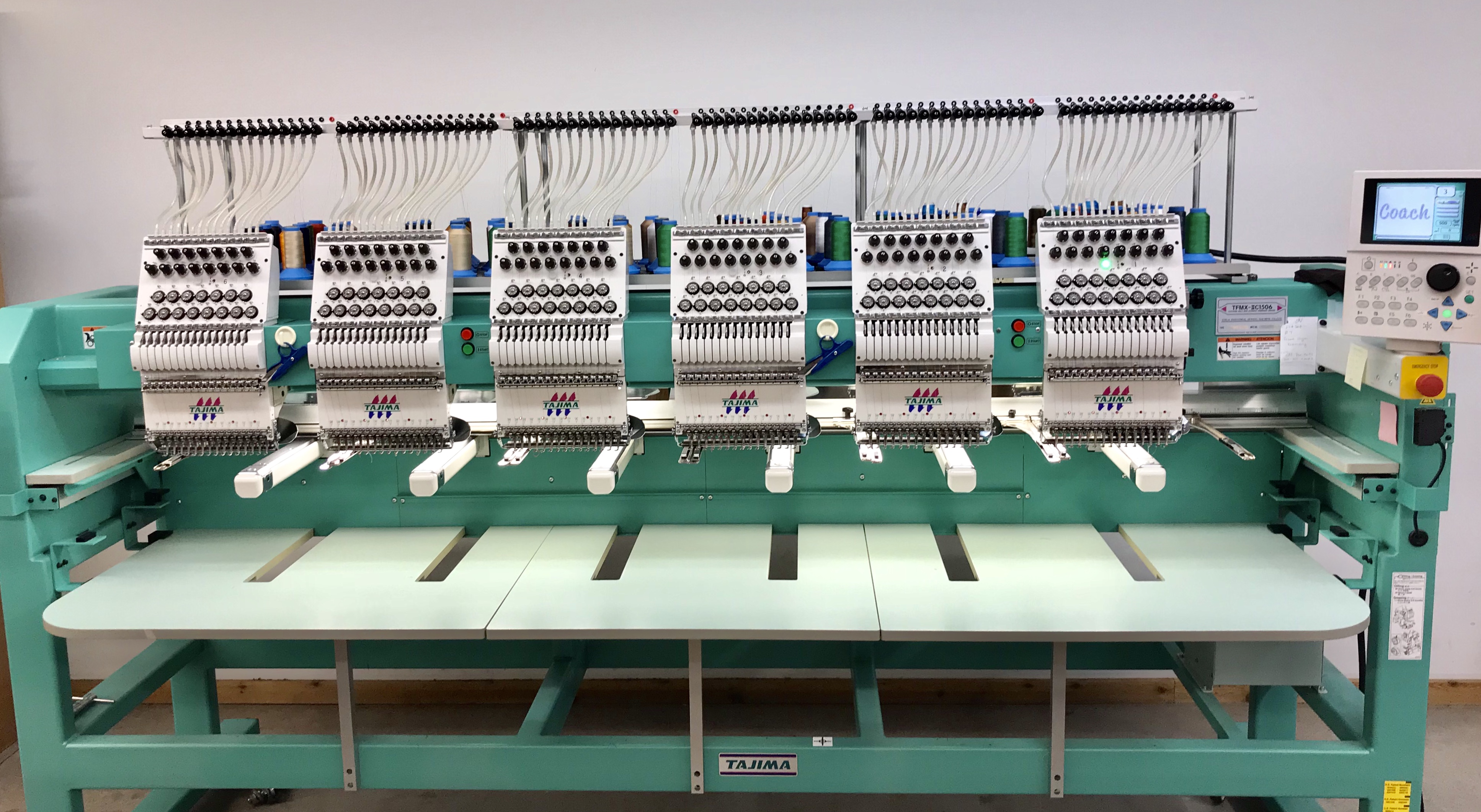 We buy all kinds of tajima embroidery machines