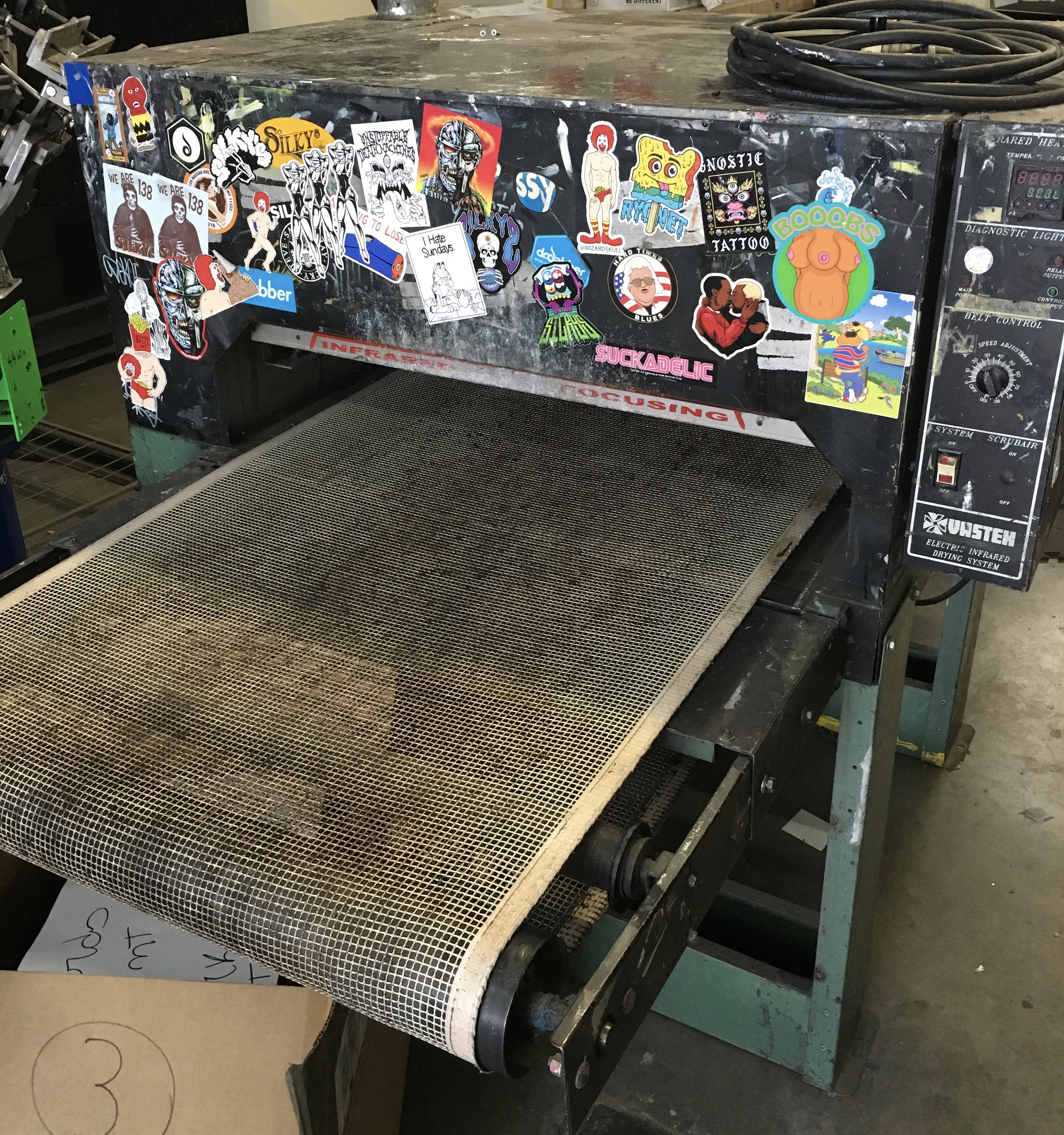 8 Head Screen Printing Press & Infrared Dryer - Price Negotiable-img_2714.jpg