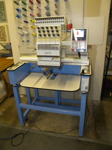 Used Embroidery Machines >> $5000 Used Happy Single Head 15 needle Machine Used Embroidery Machines >> $5000 Used Happy Single Head 15 needle Machine