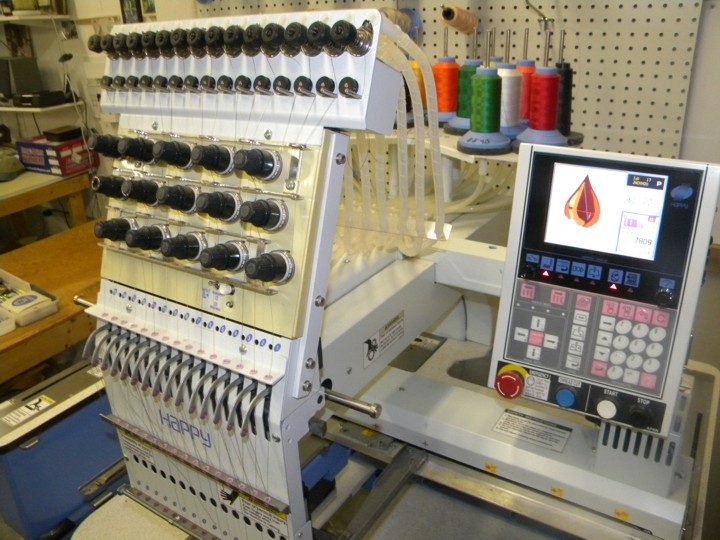 5000 Used Happy Single Head 15 needle Machine