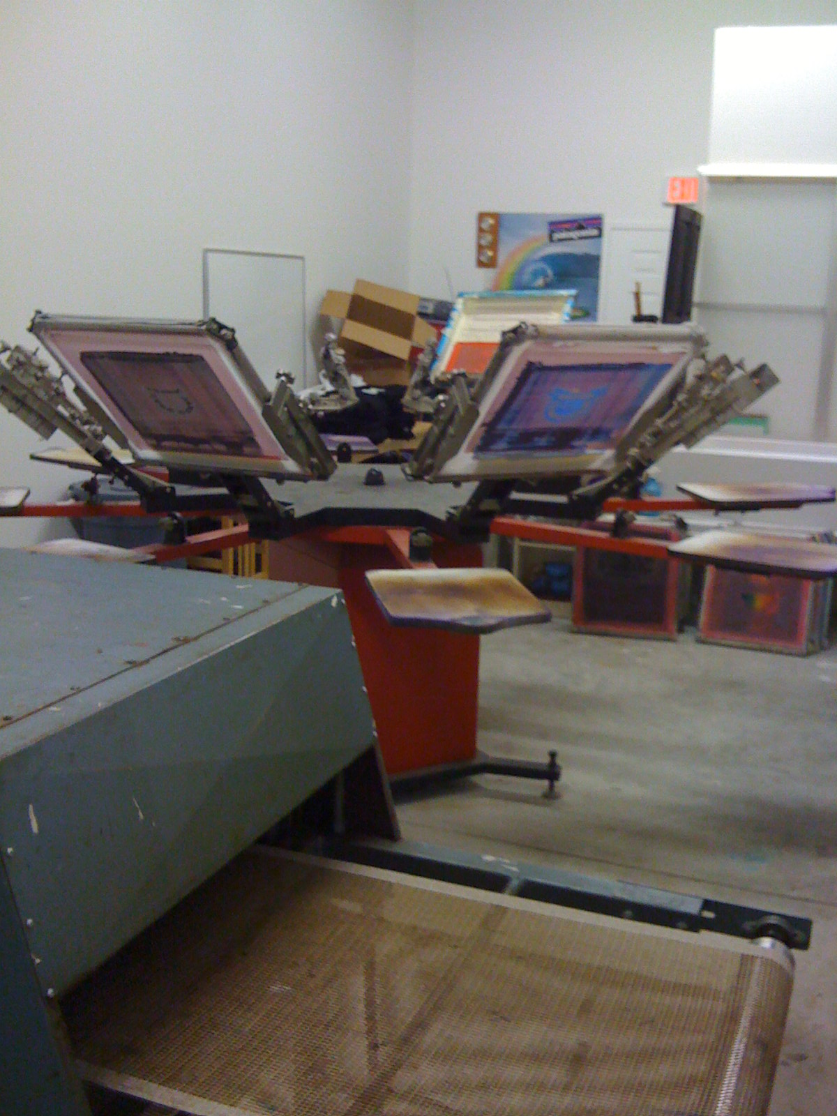 Scree Print Press For Sale