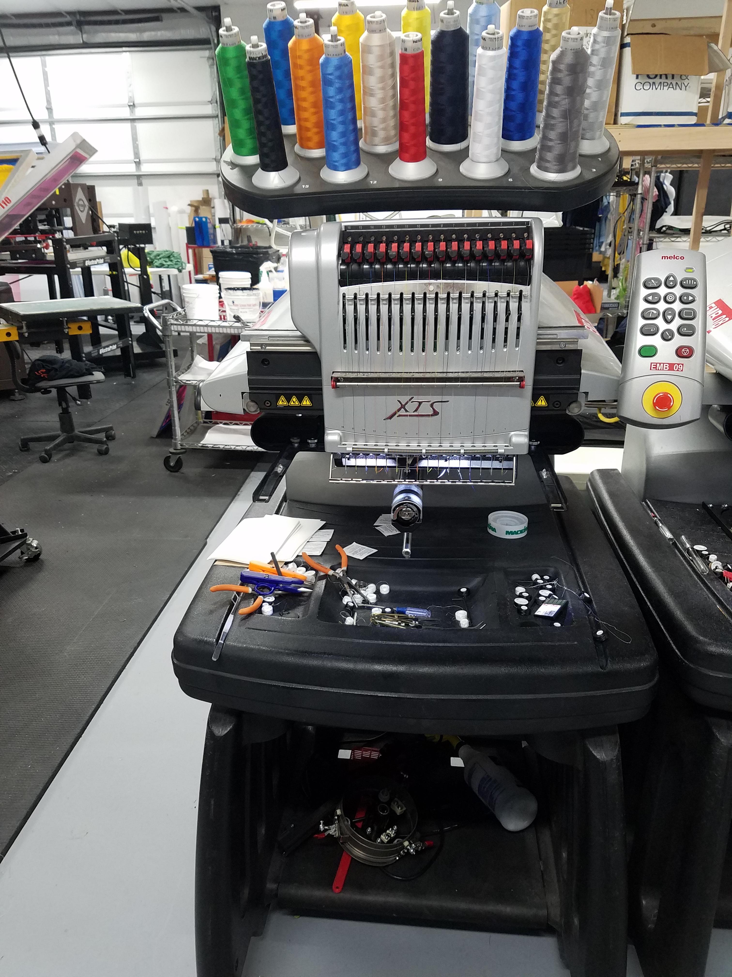Melco XTS Embroidery machine for sale