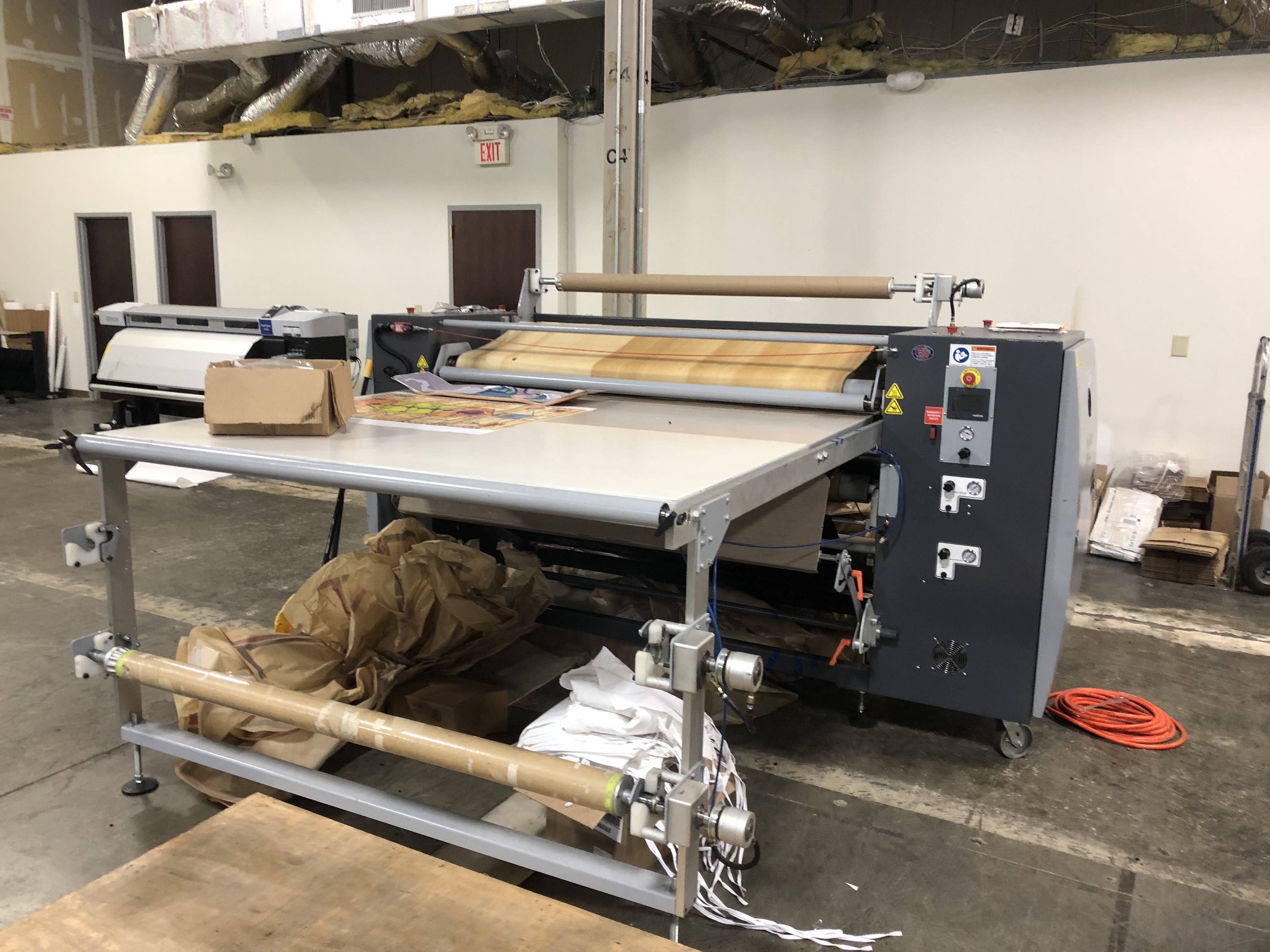 Various heat presses for sale