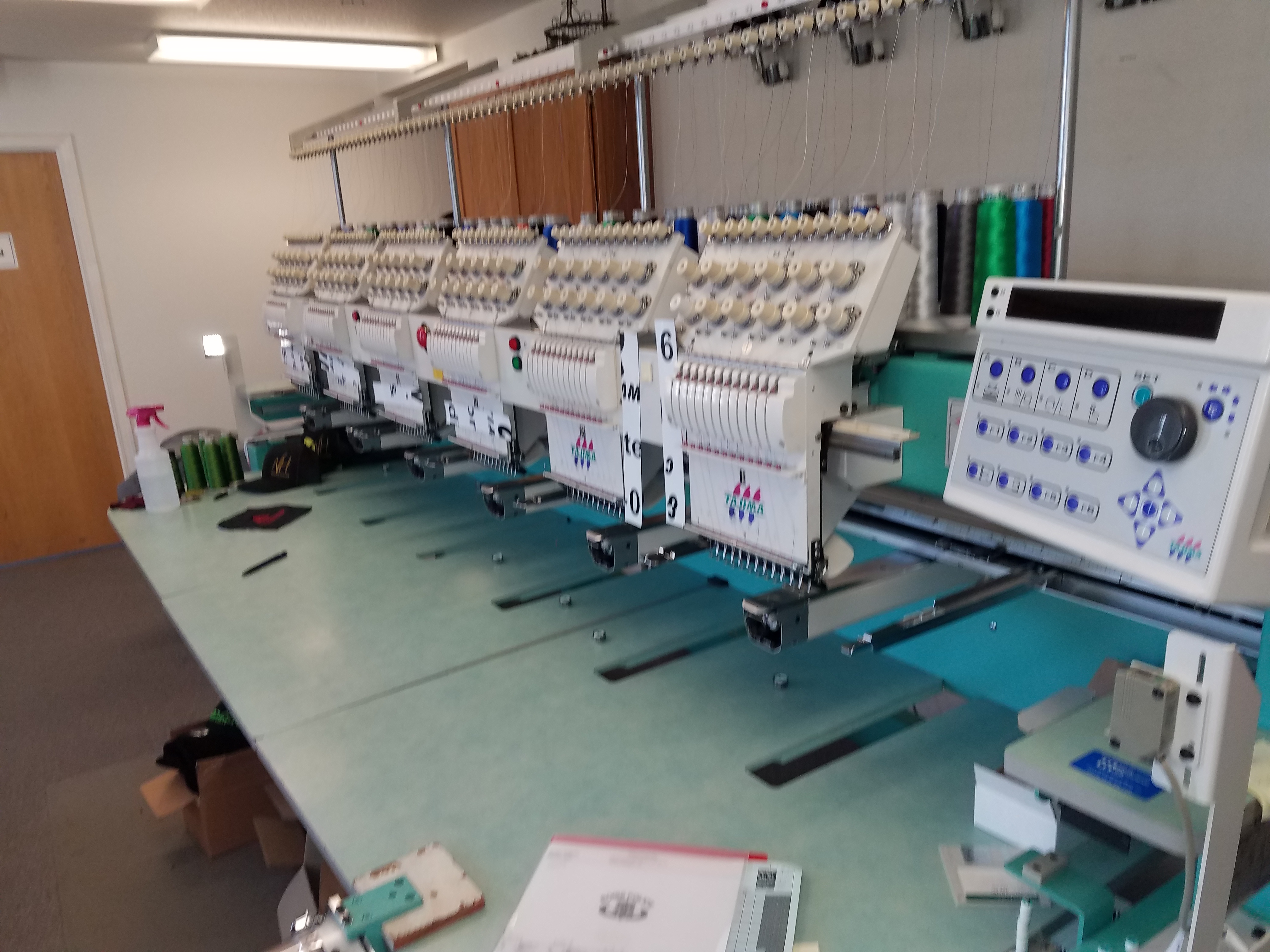Used Tajima TMFXII C1206 Embroidery Machine