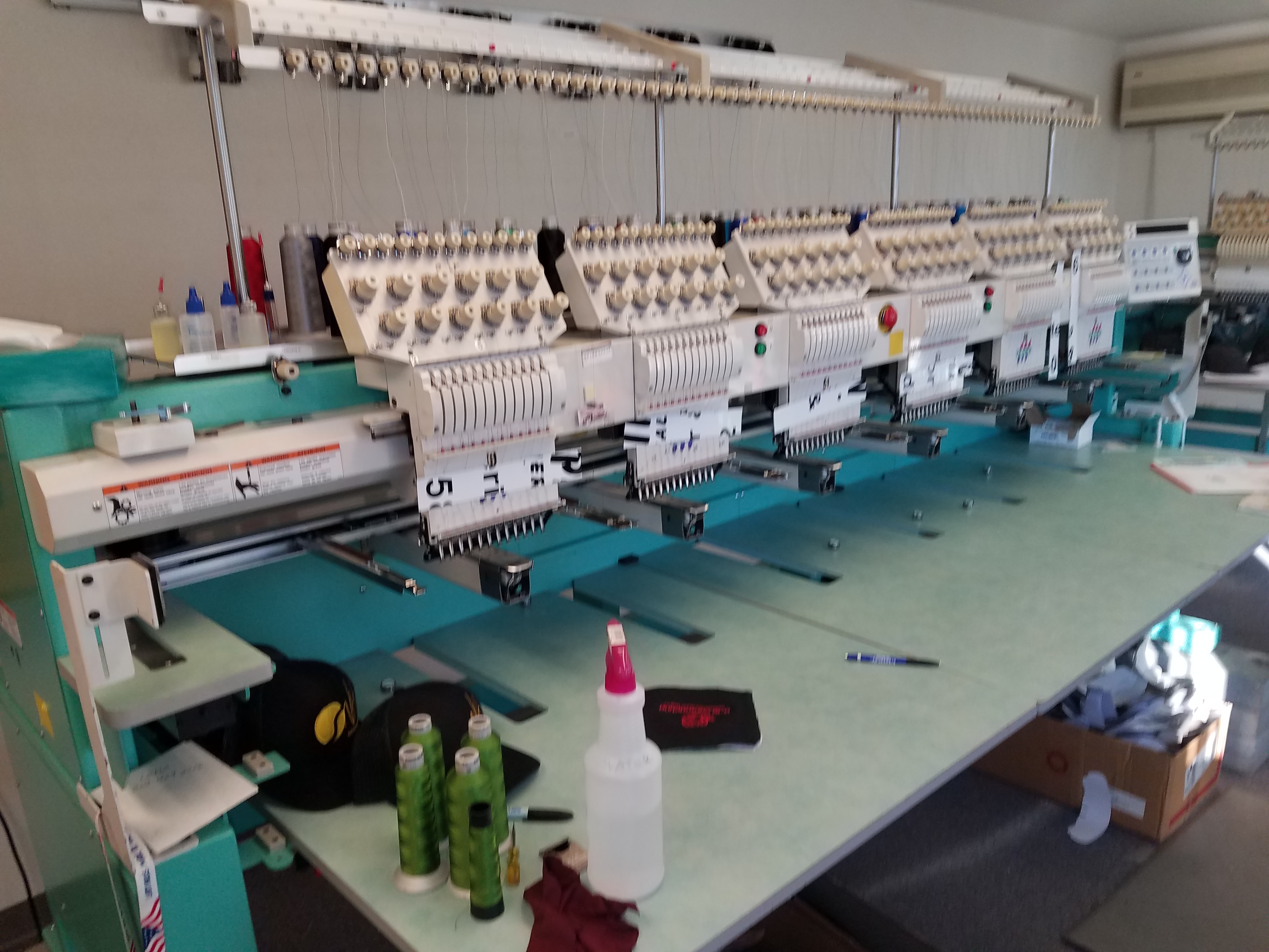 Used Tajima TMFXII C1206 Embroidery Machine