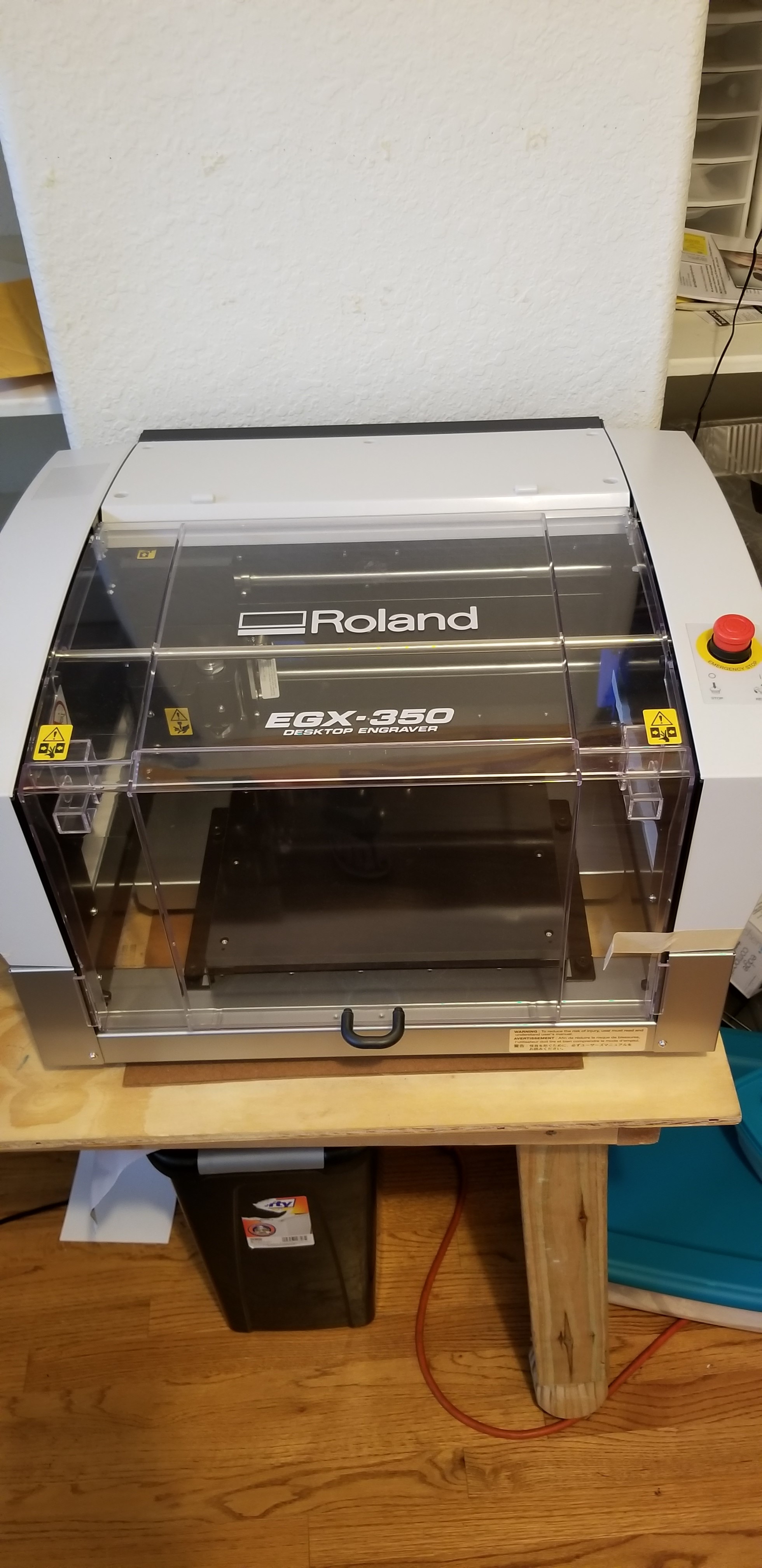 roland egx-350 destktop engraver