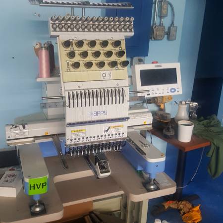machine happy embroidery head single keith