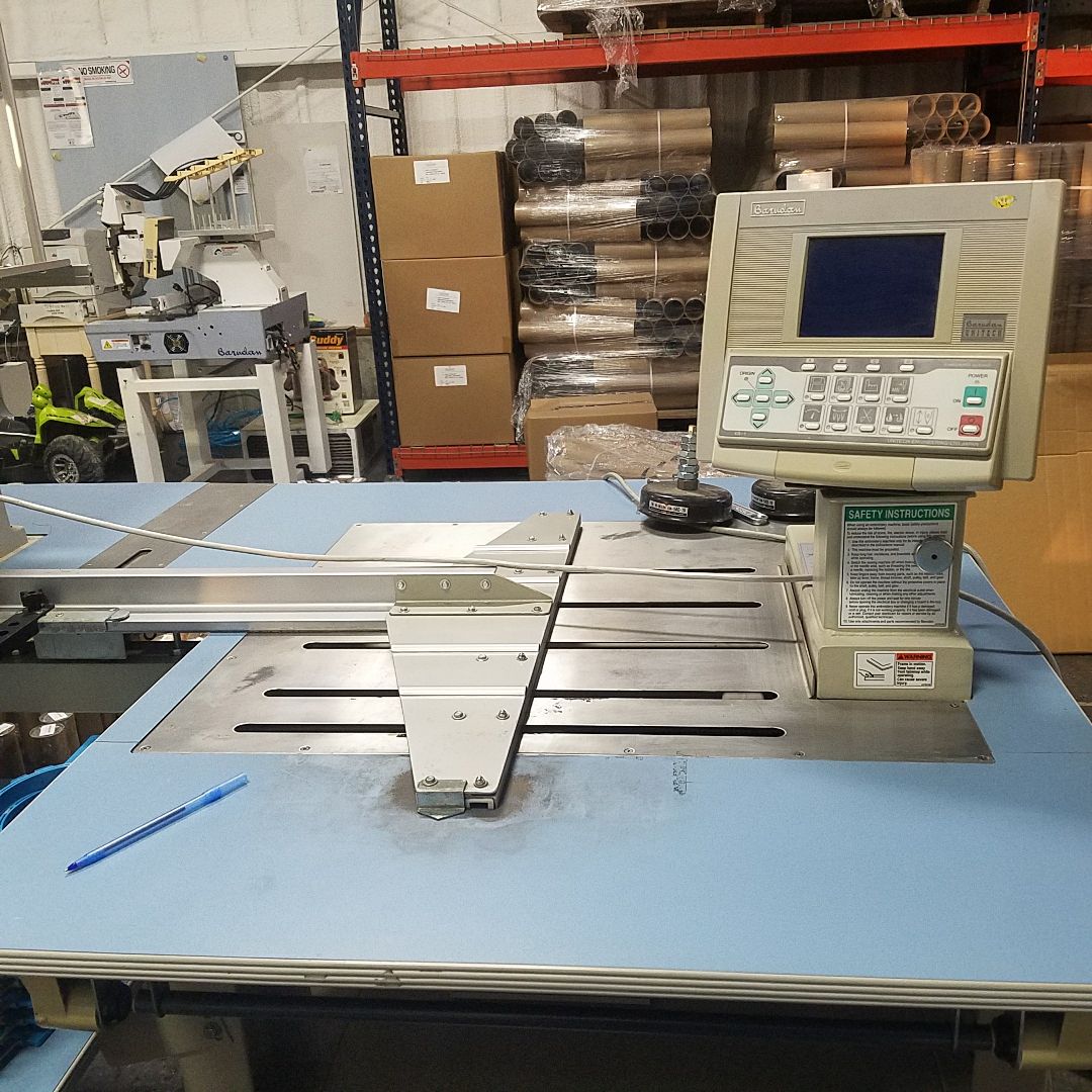 Used Barudan 6 head 15 needle Embroidery Machine For Sale