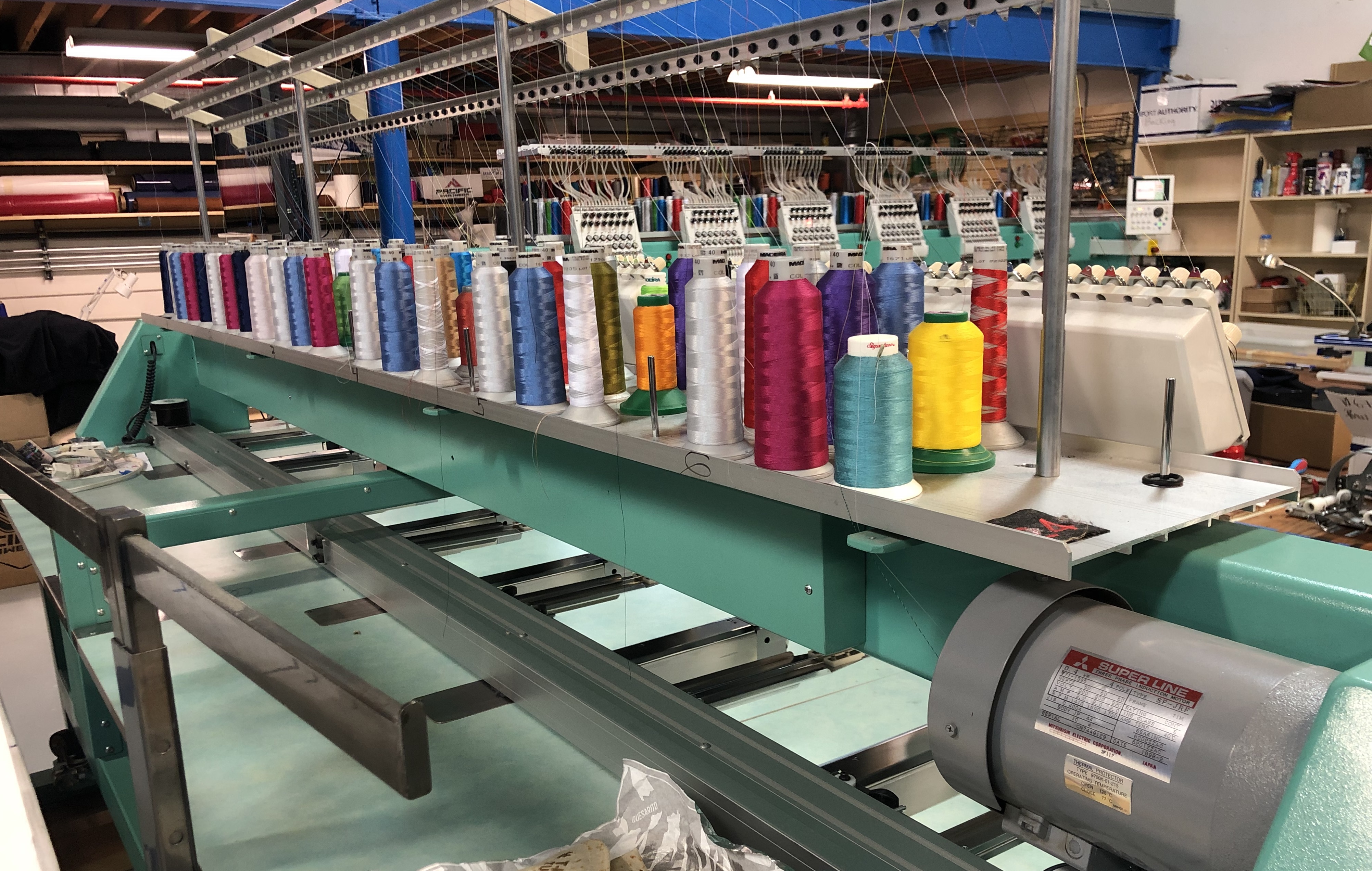 Tajima Commercial Embroidery Machine TMFXIIC1206